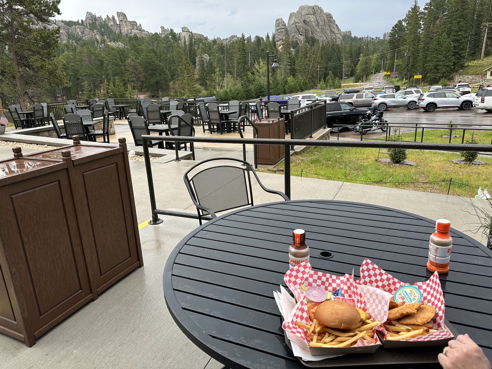 Sylvan Lake lunch