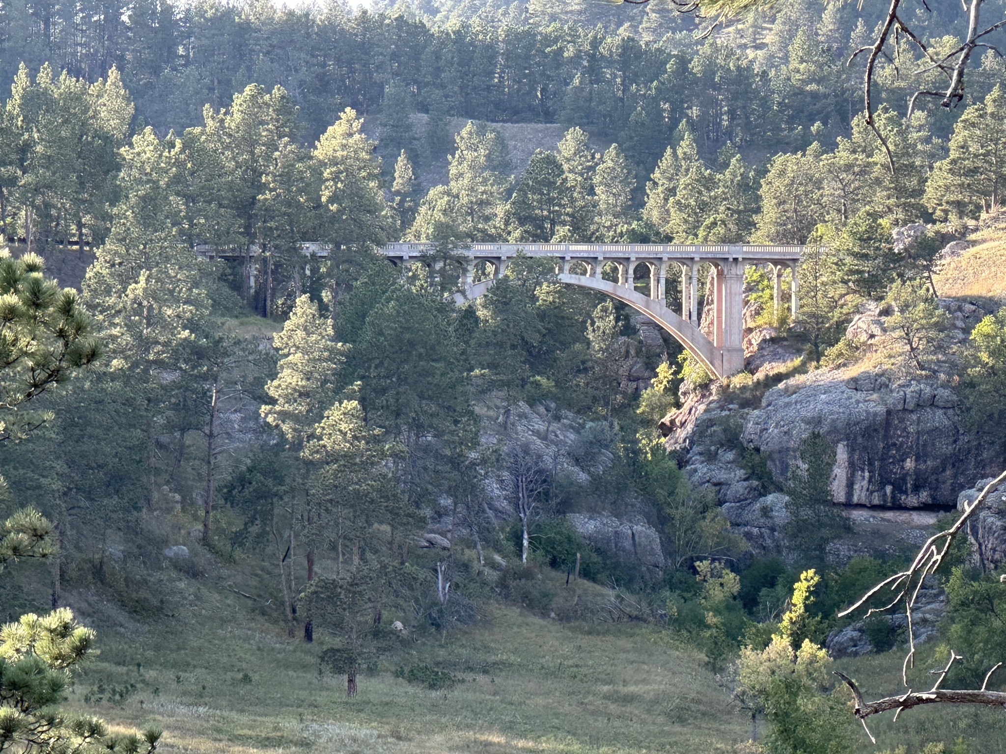 One-lane bridge