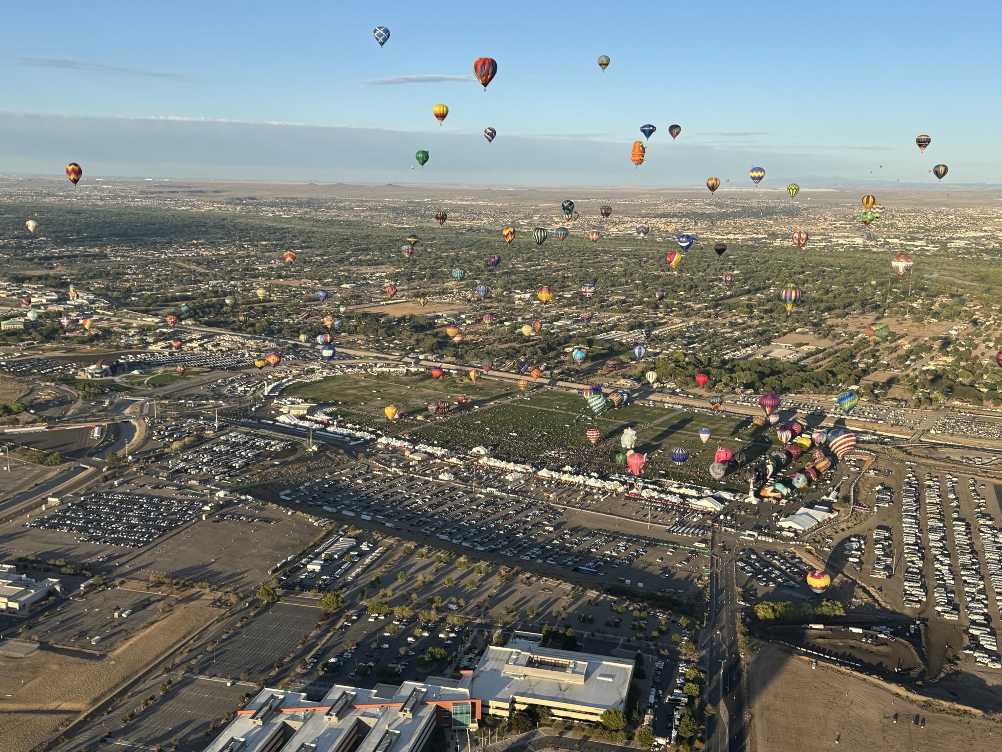 Aerial view