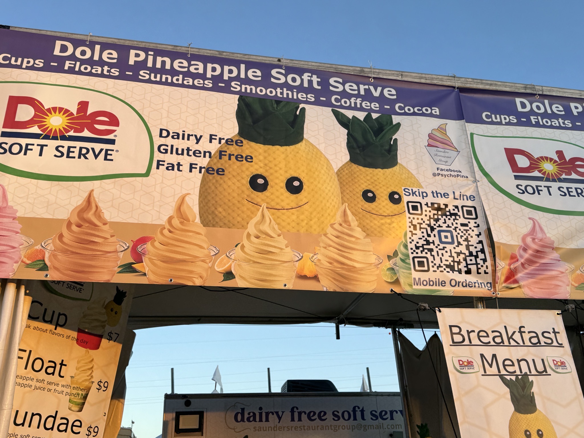 Dole soft serve