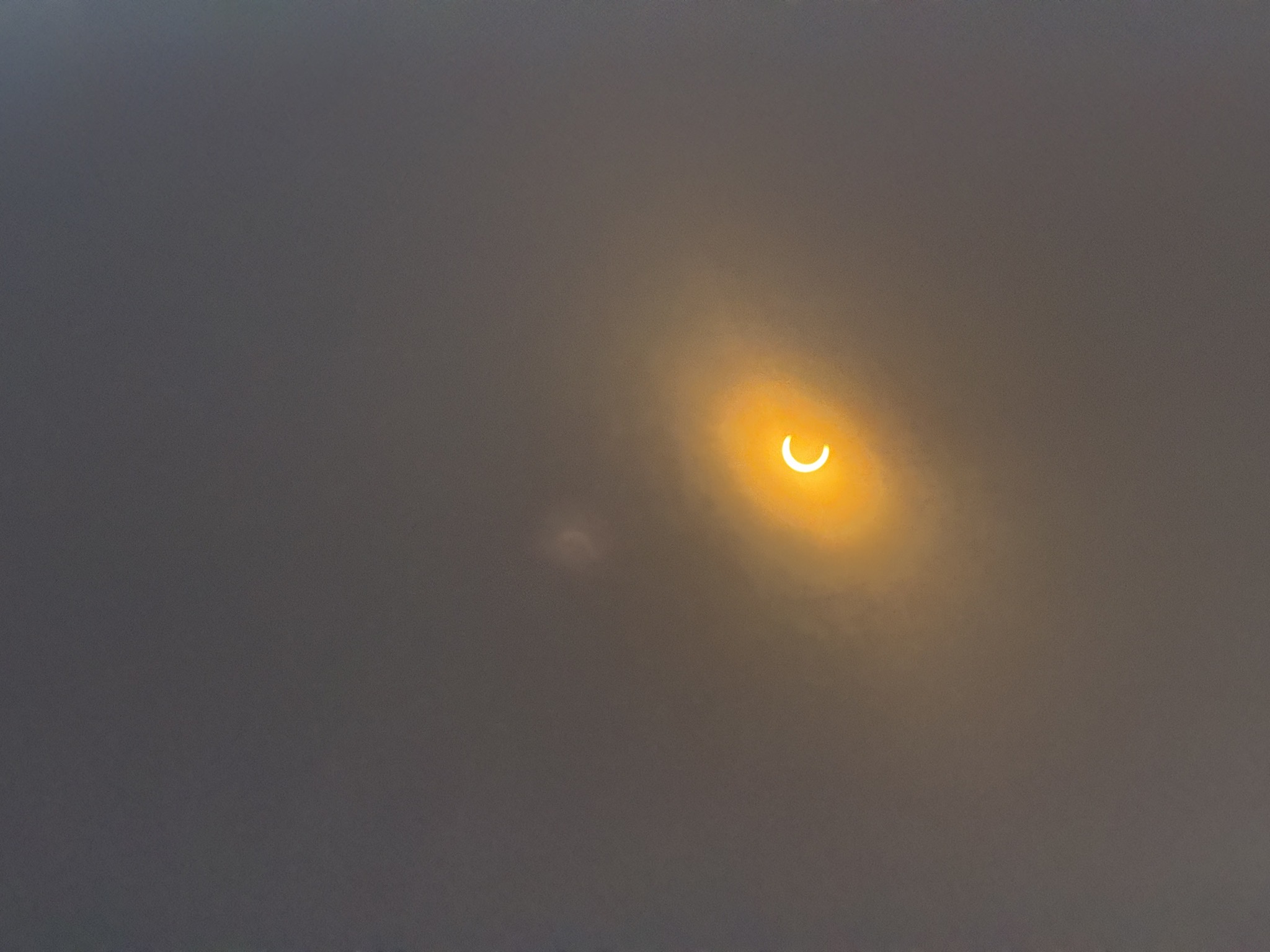 Partial annular eclipse