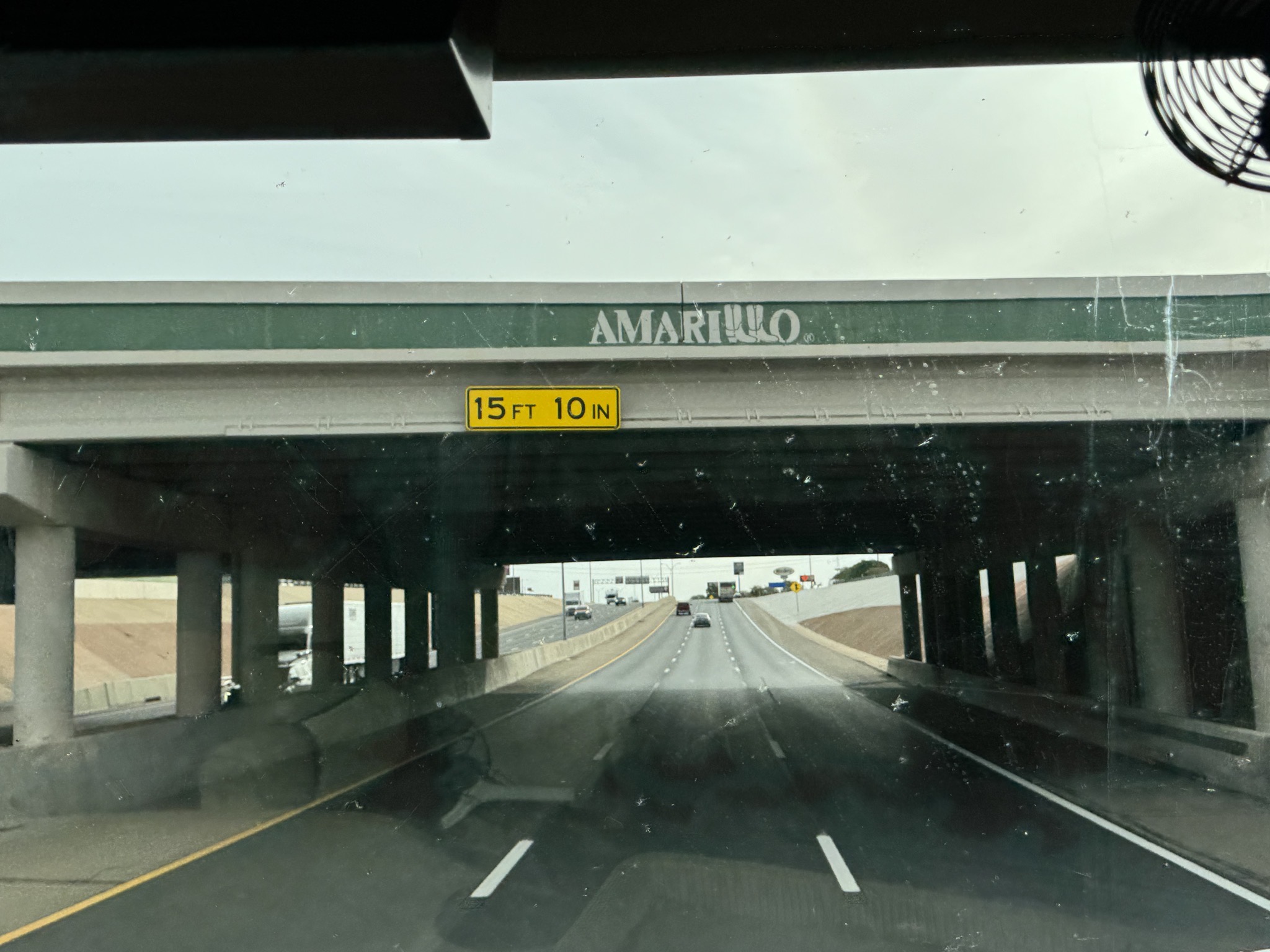 Amarillo overpass