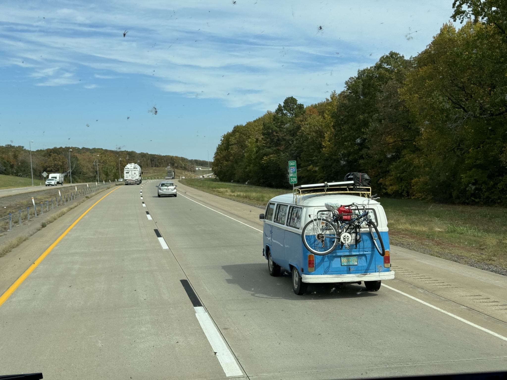 A VW microbus