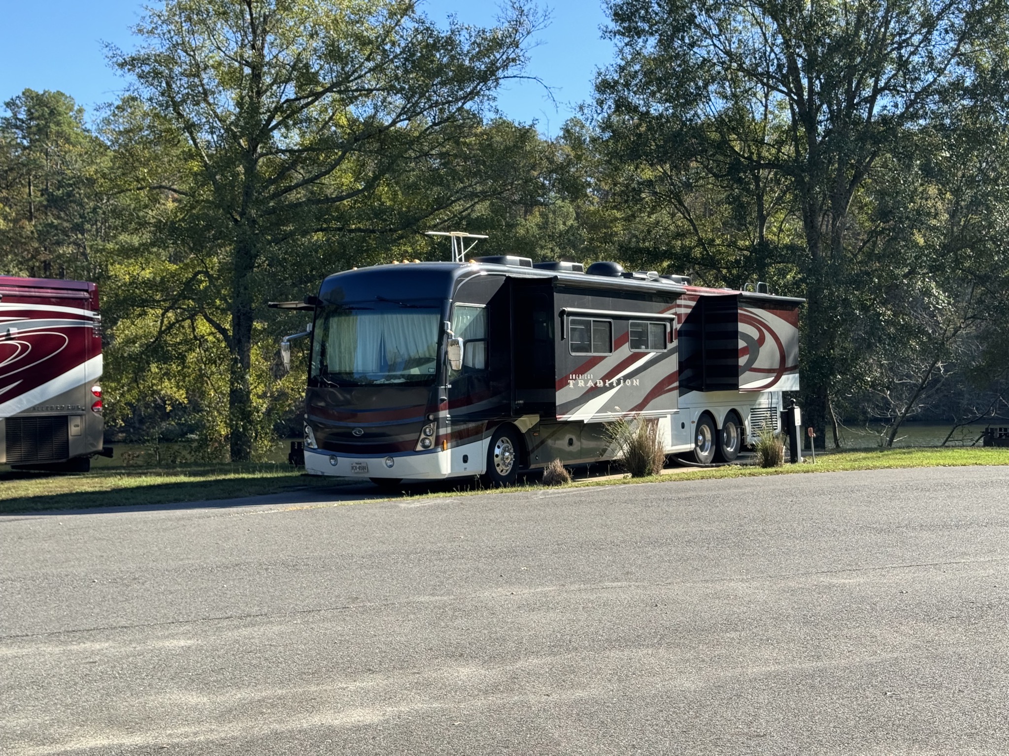 Motorhome next to us