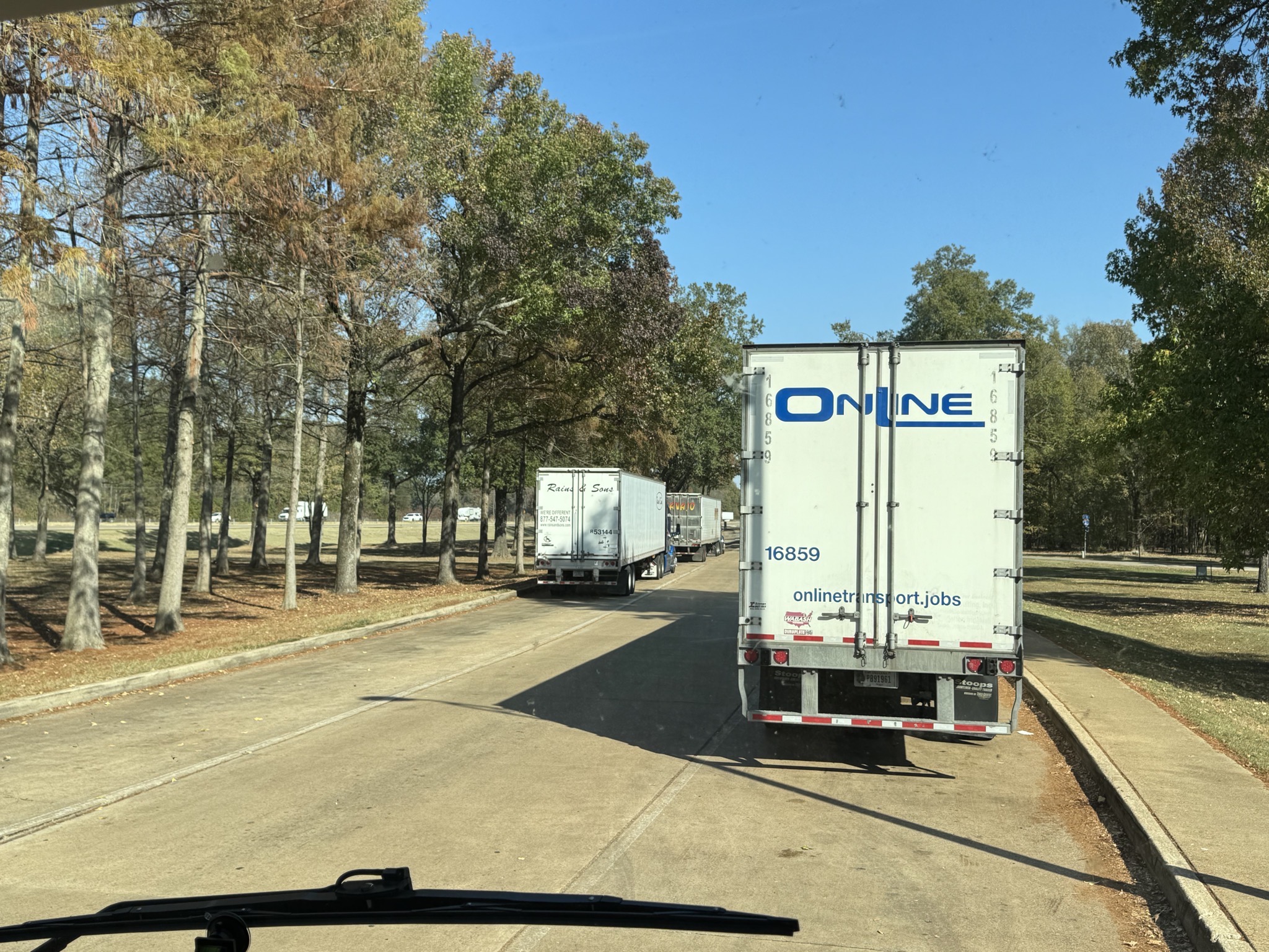 Truck parking
