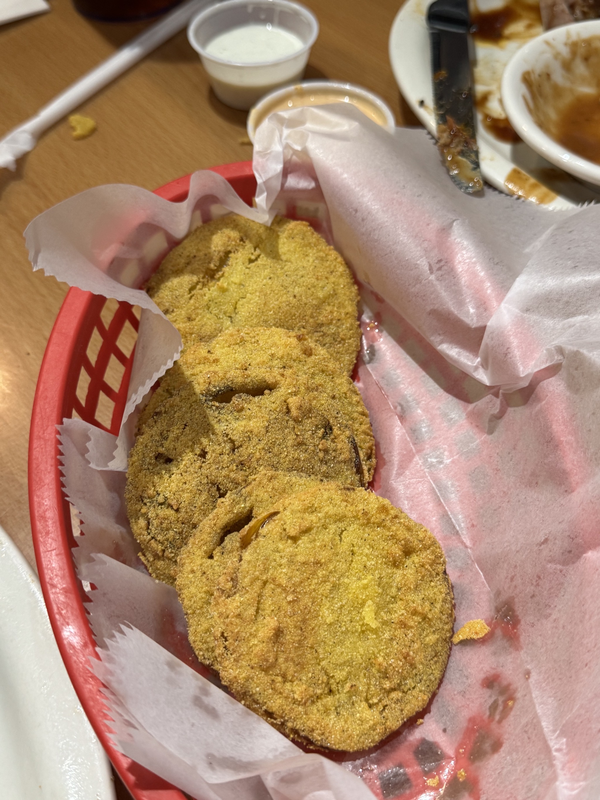 Fried green tomatoes