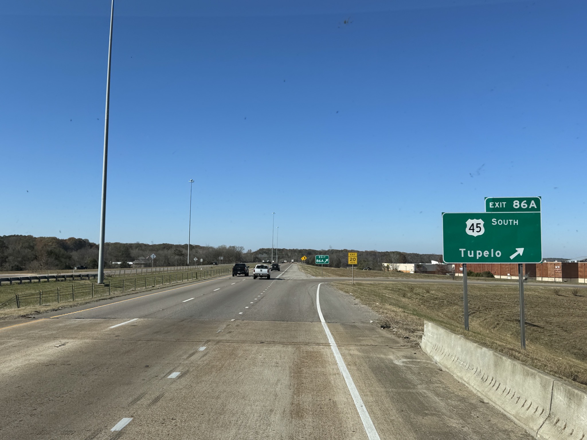 Exit to Tupelo