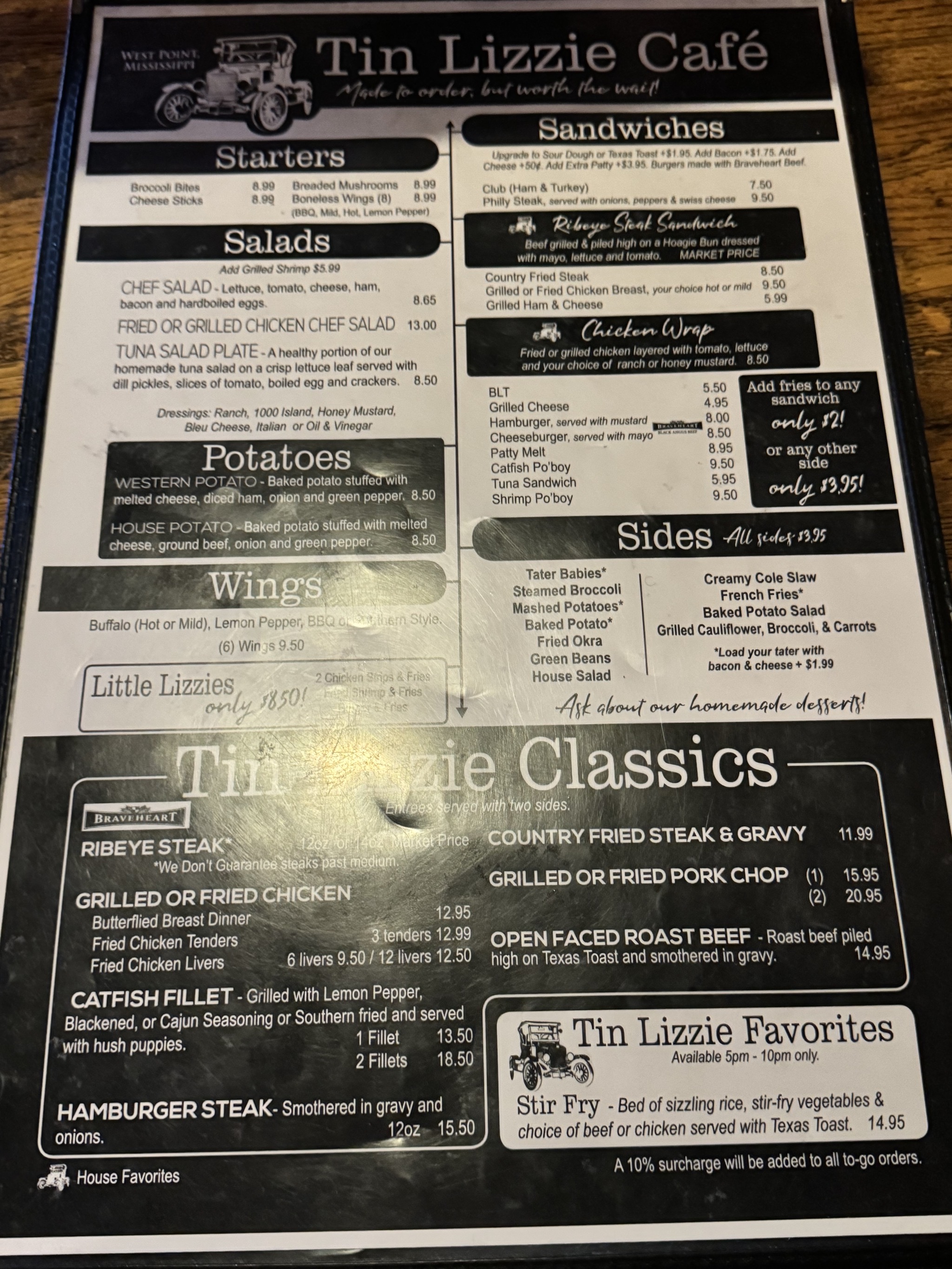 Tin Lizzie Cafe