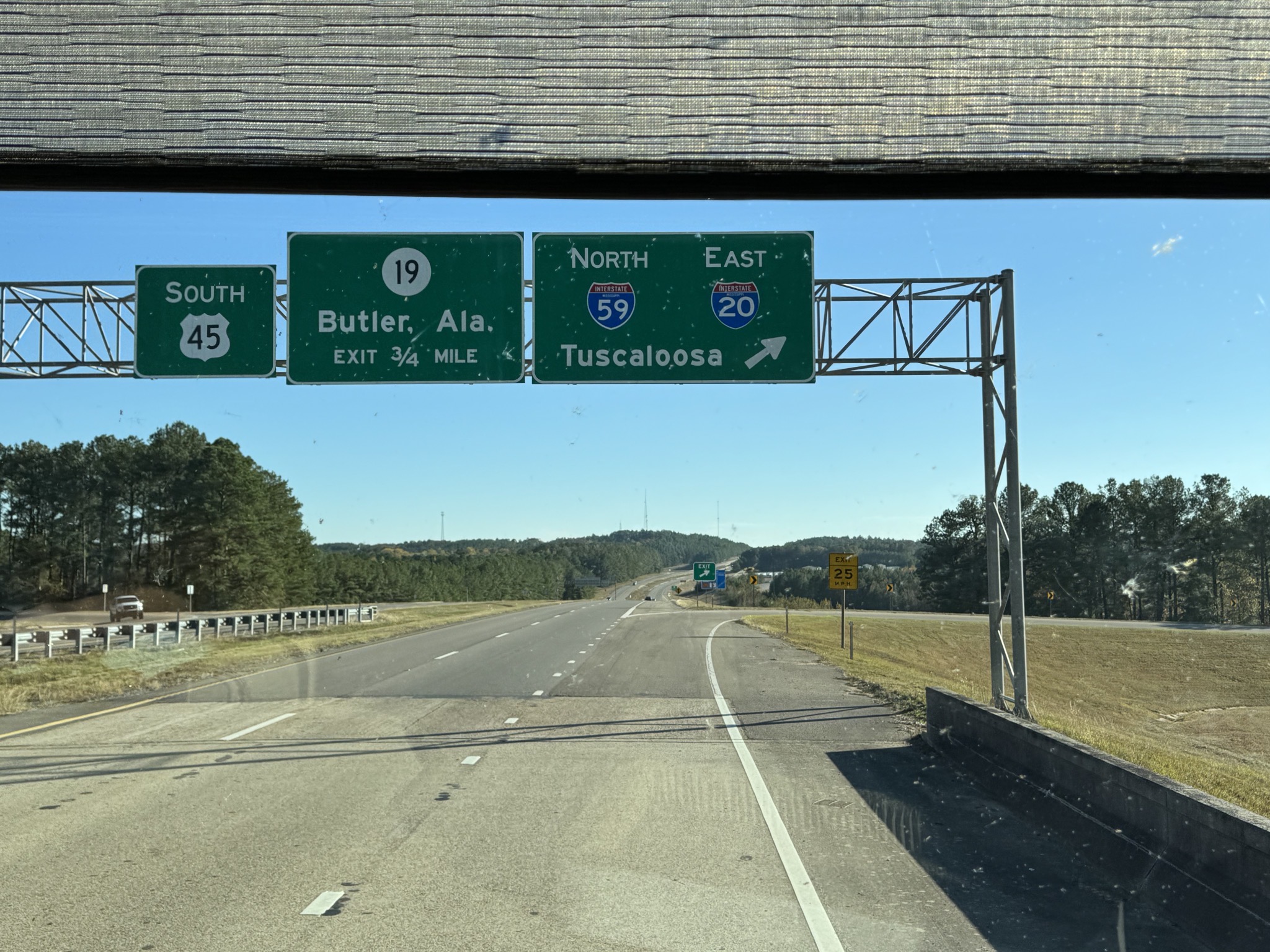 Exit to I-20