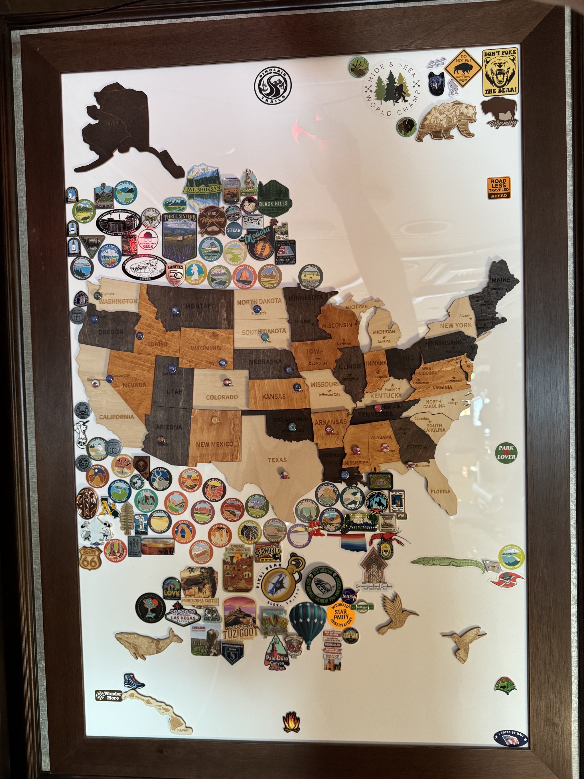 Sticker board