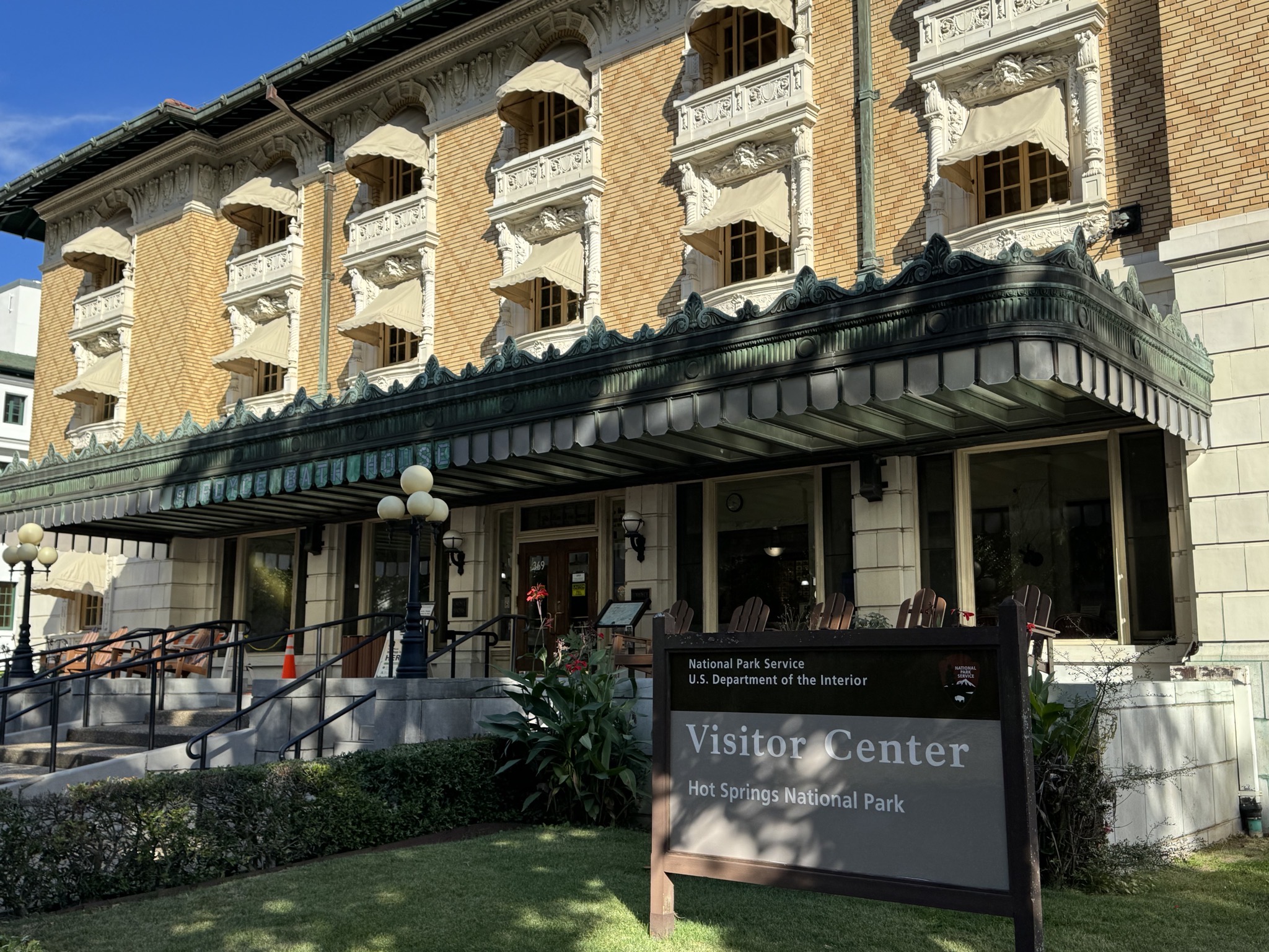 The Fordyce and visitor center