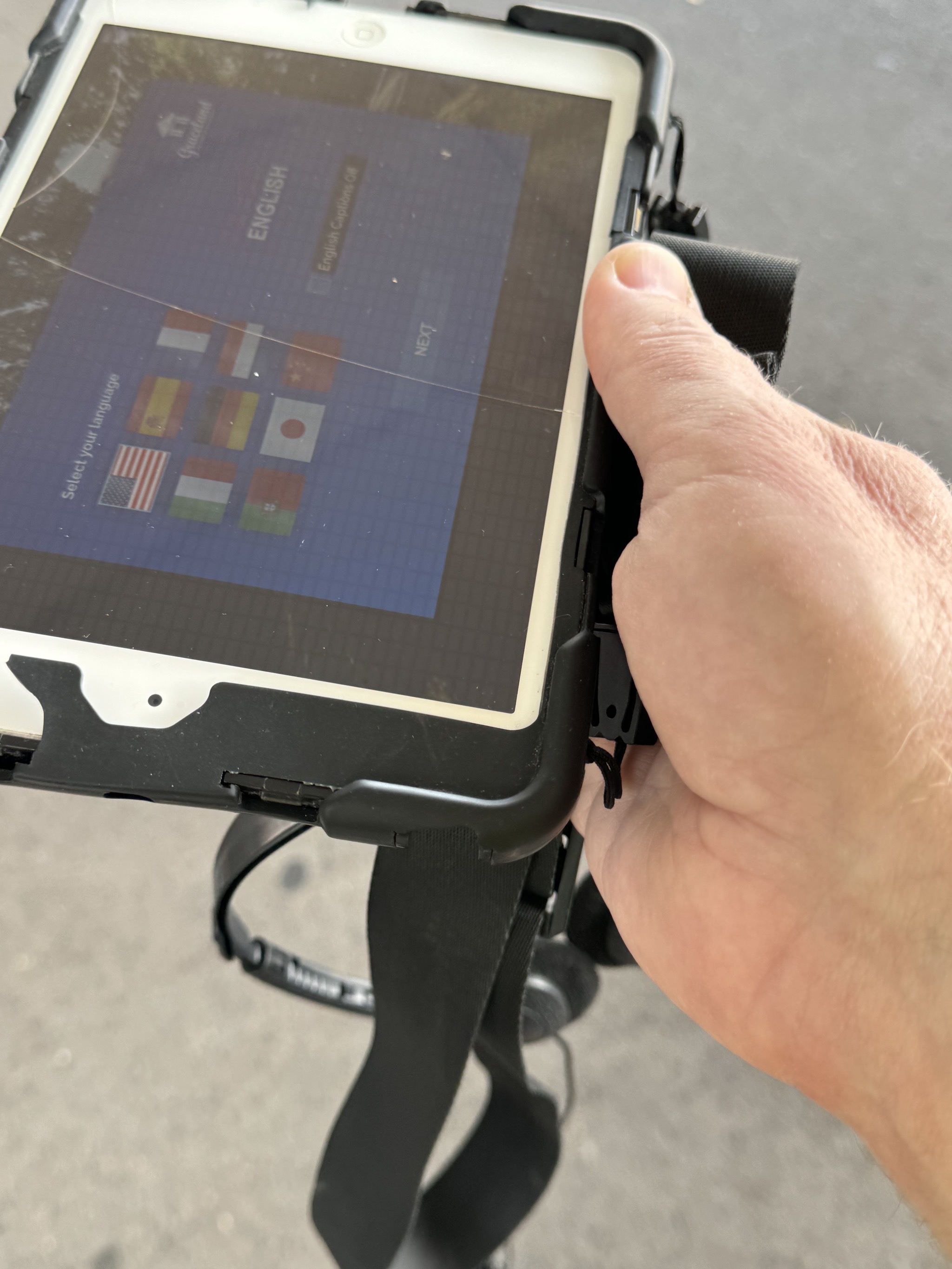iPad tour guide