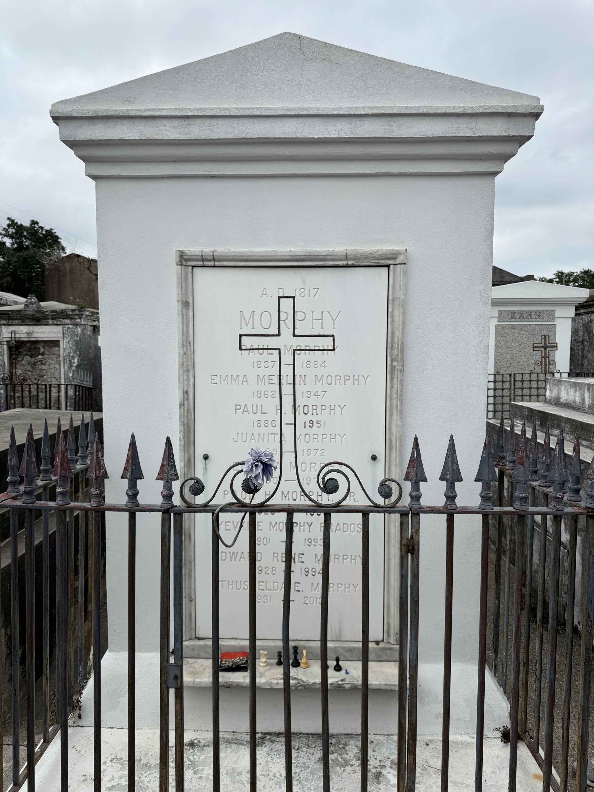 Cemetery tombs