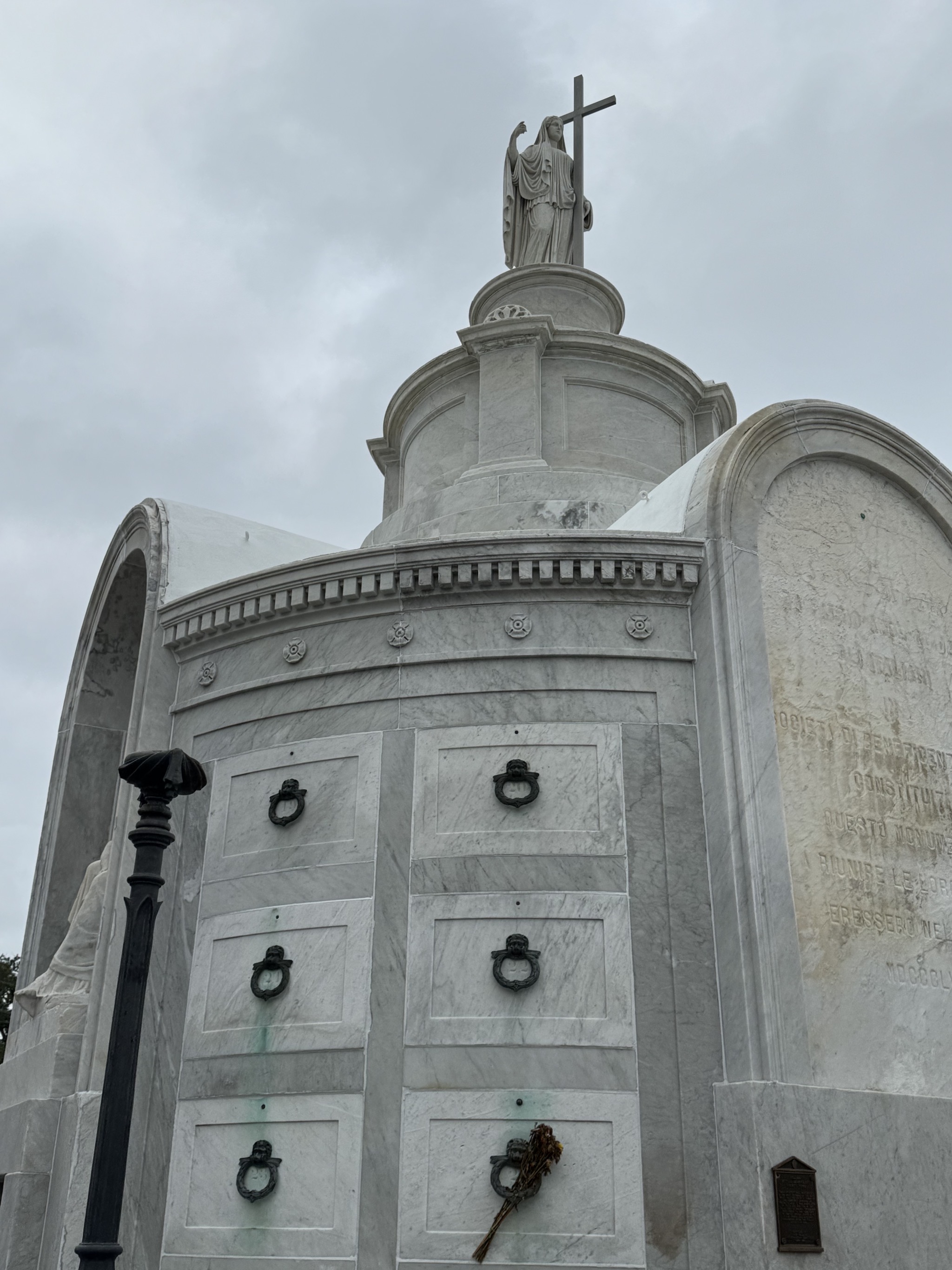 Cemetery tombs