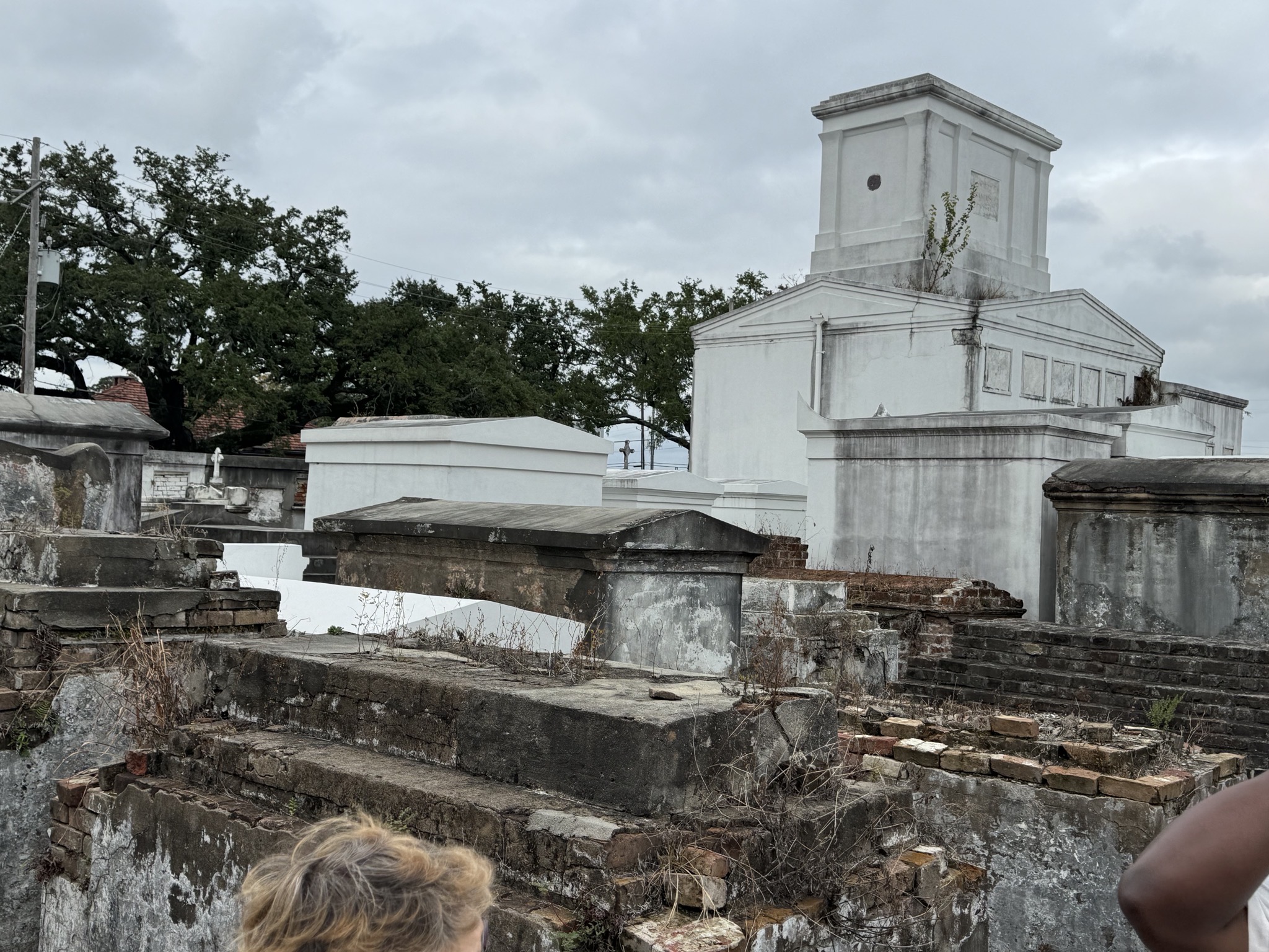 Cemetery tombs