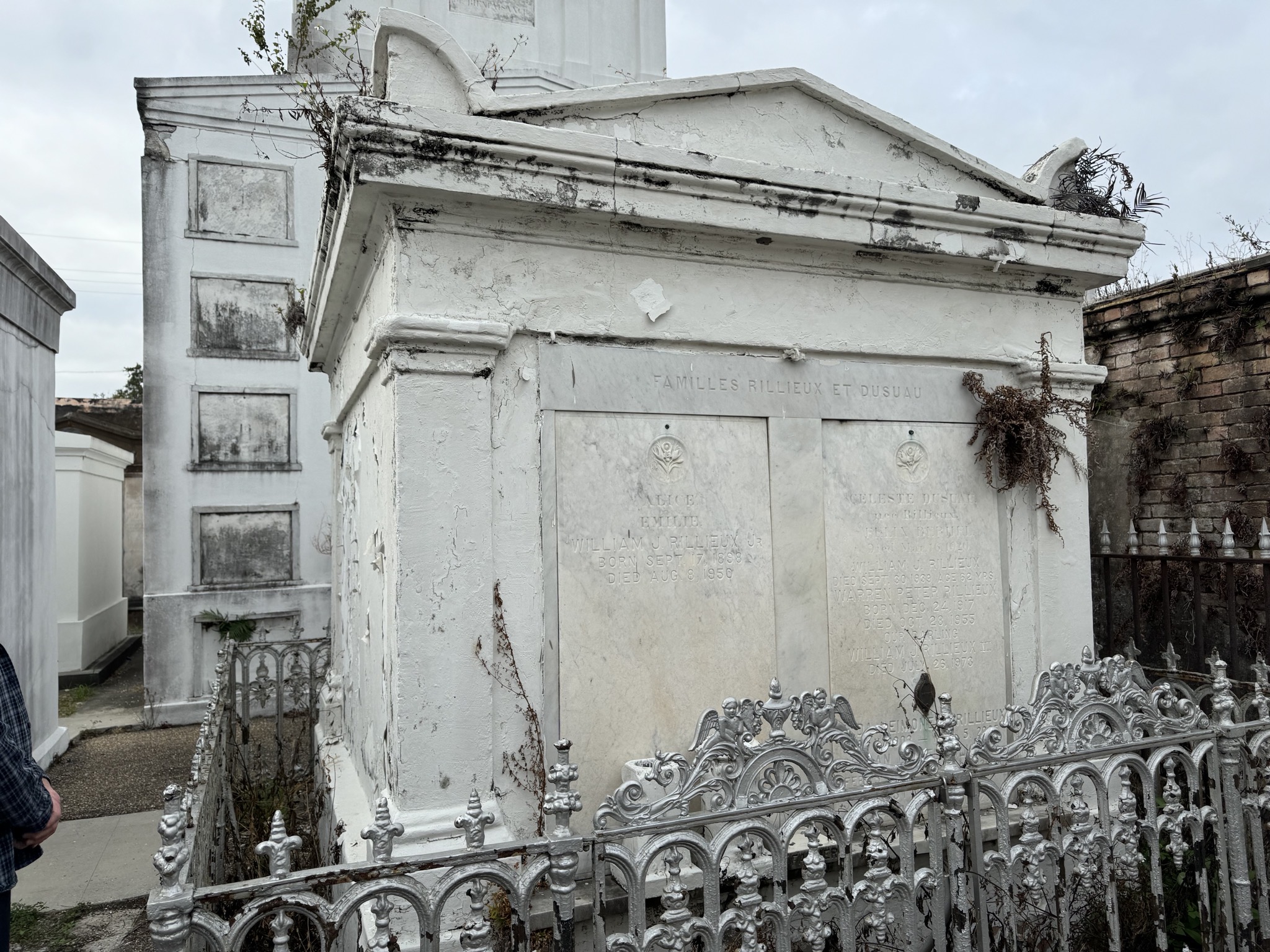 Cemetery tombs