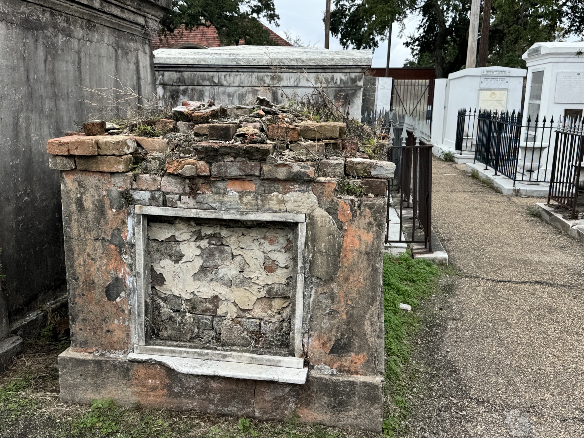 Cemetery tombs