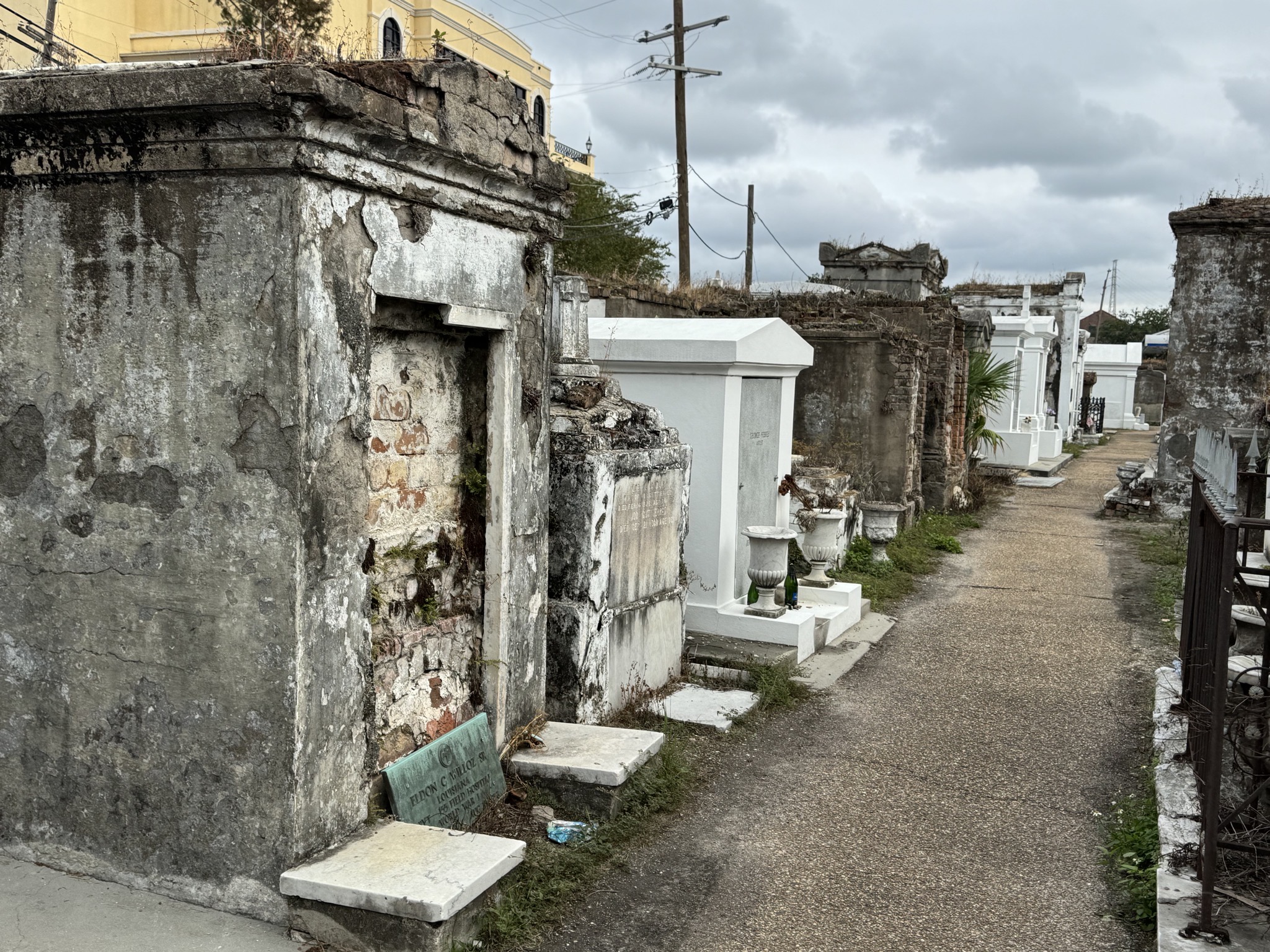 Cemetery tombs