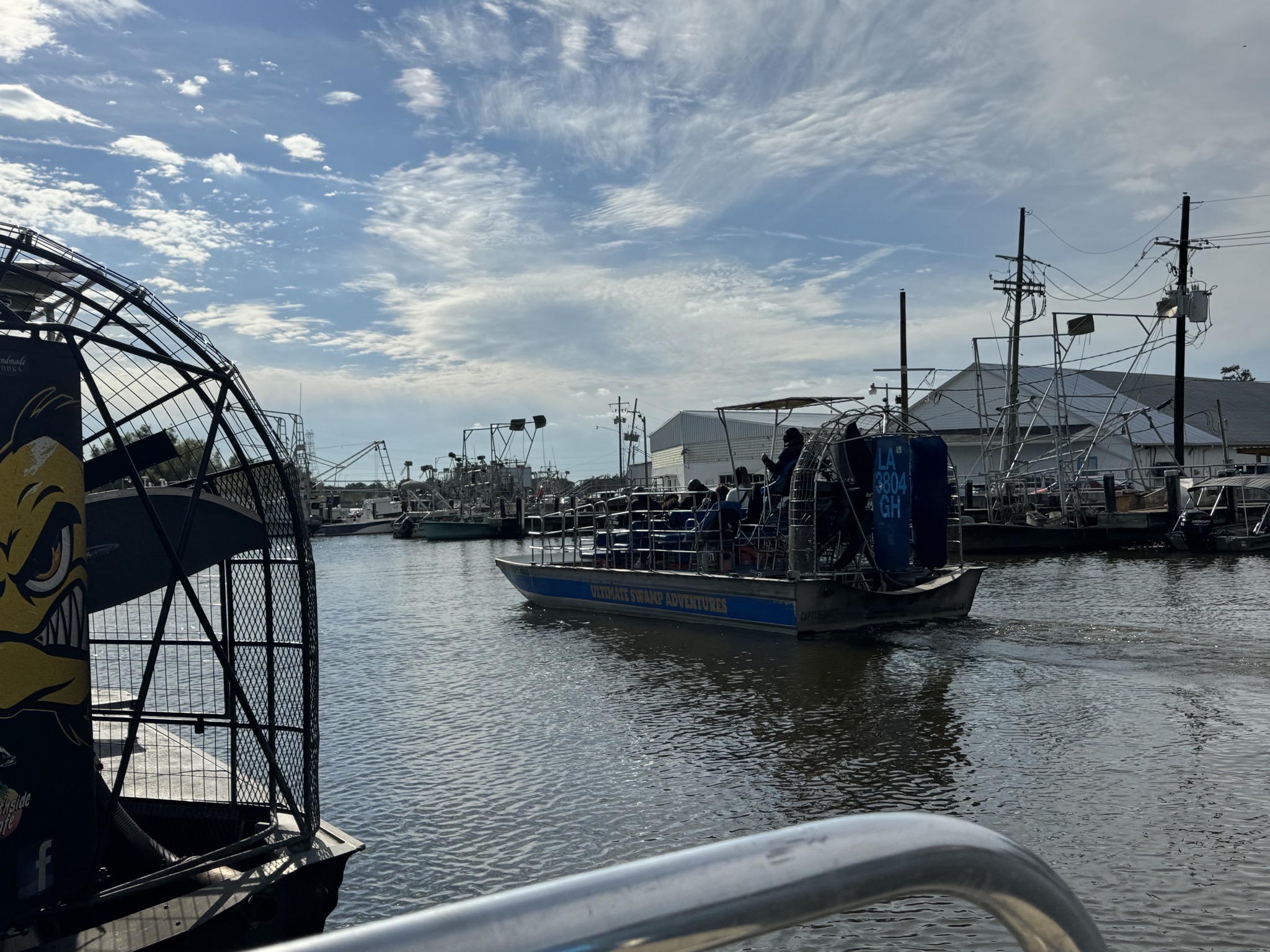 Larger airboat