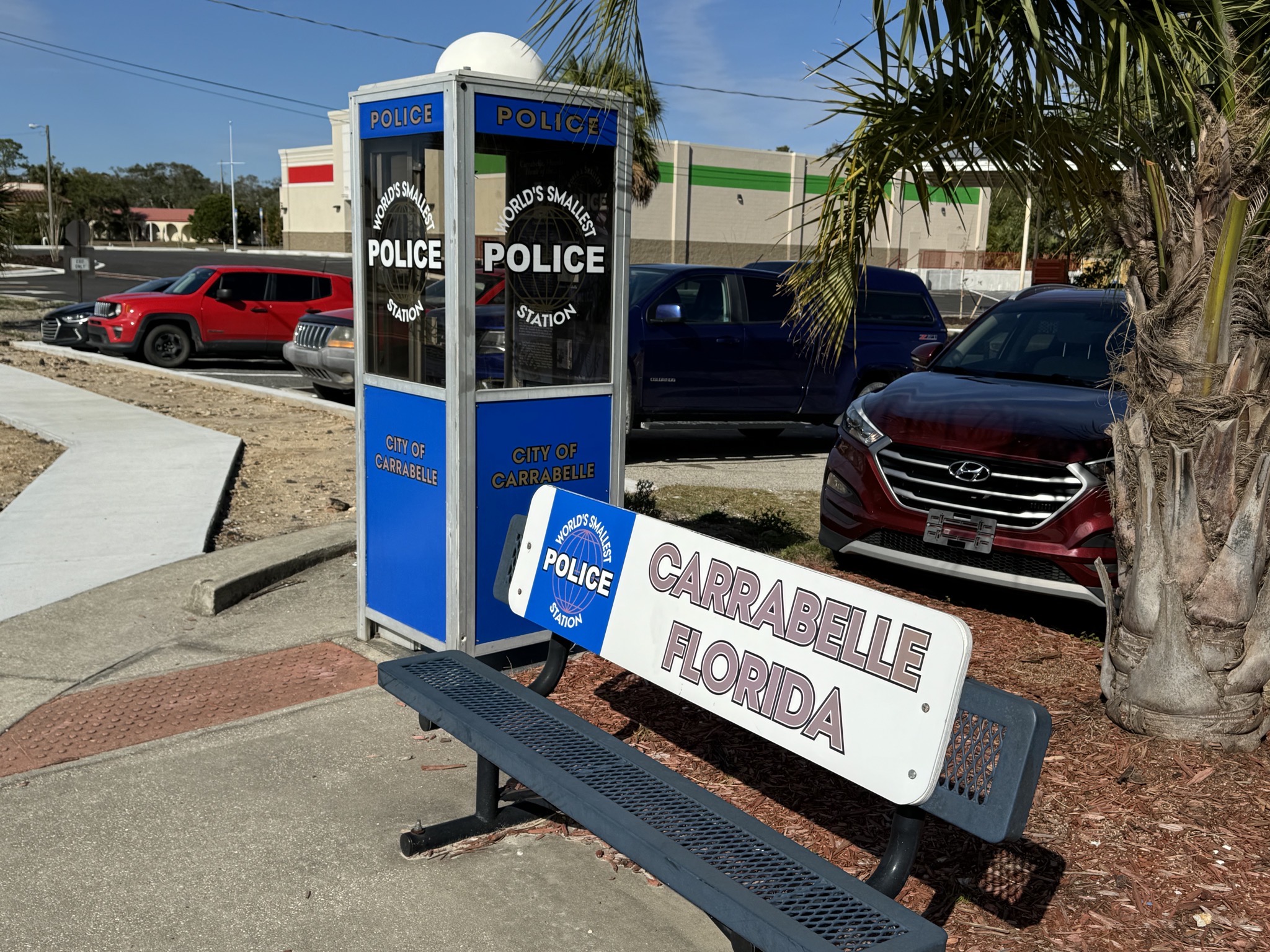 World's smallest police station