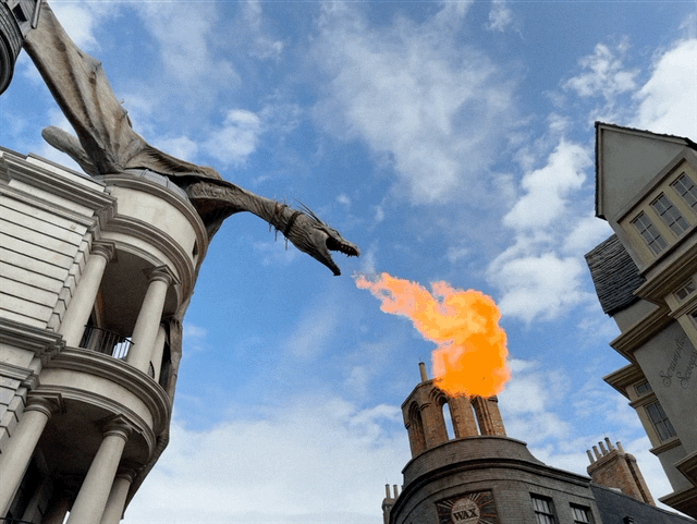 Diagon Alley dragon