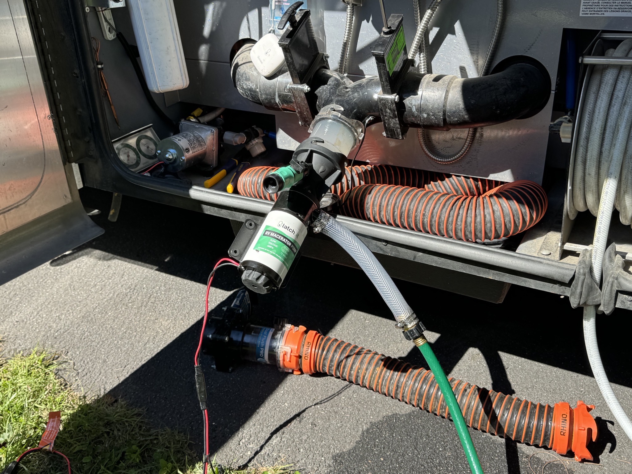 Maserator attached directly
