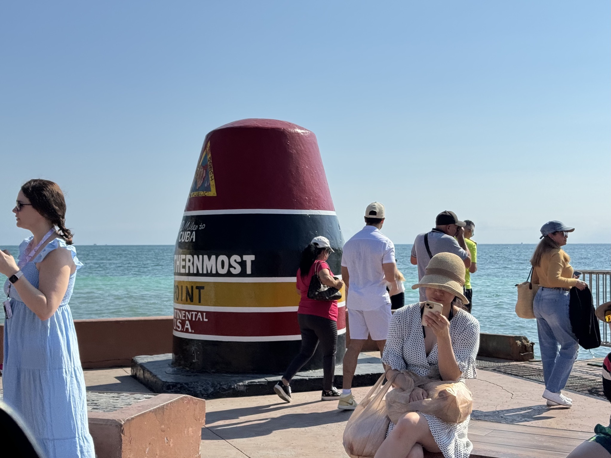 Southernmost point buoy