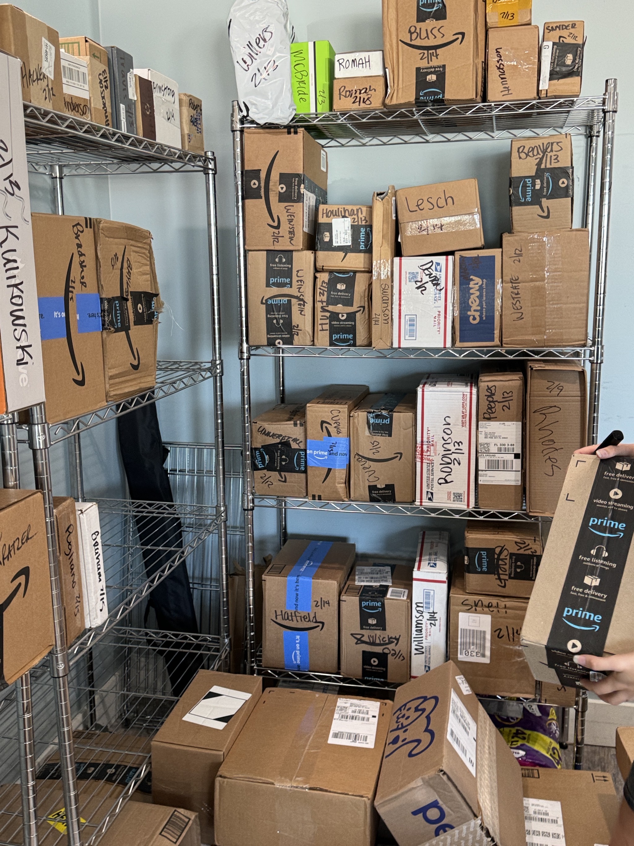 Mail room