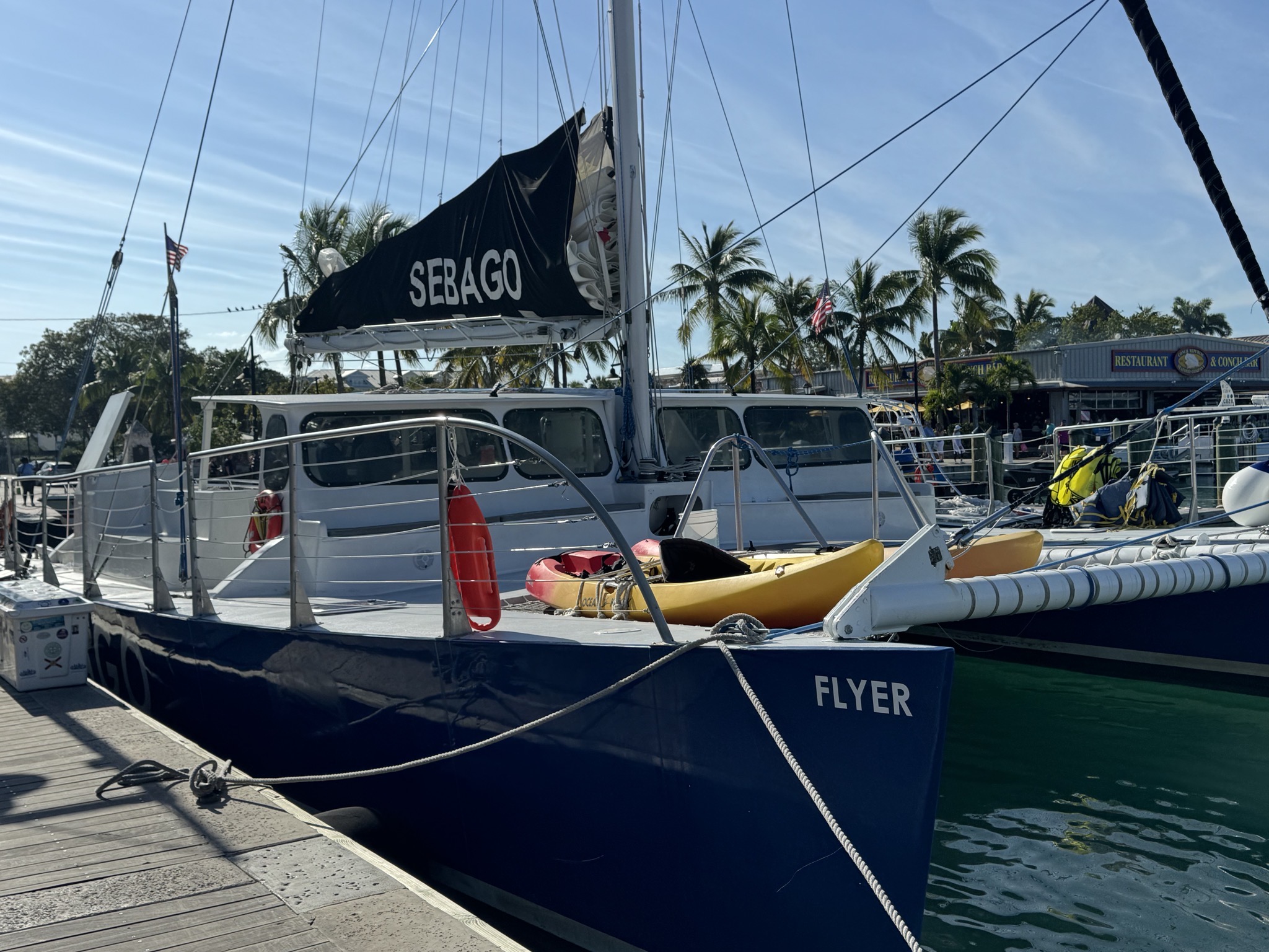 Back at the dock
