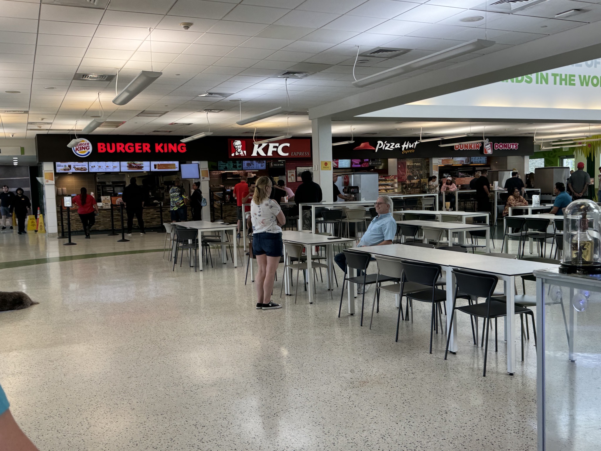 Service plaza