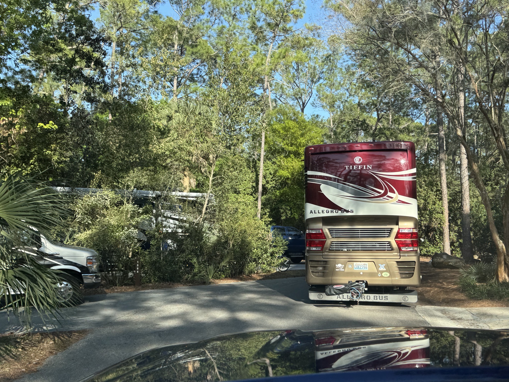 Following coach to our site