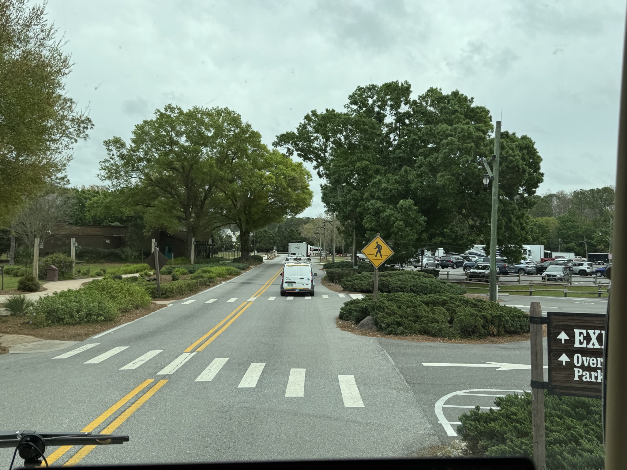 Leaving campground