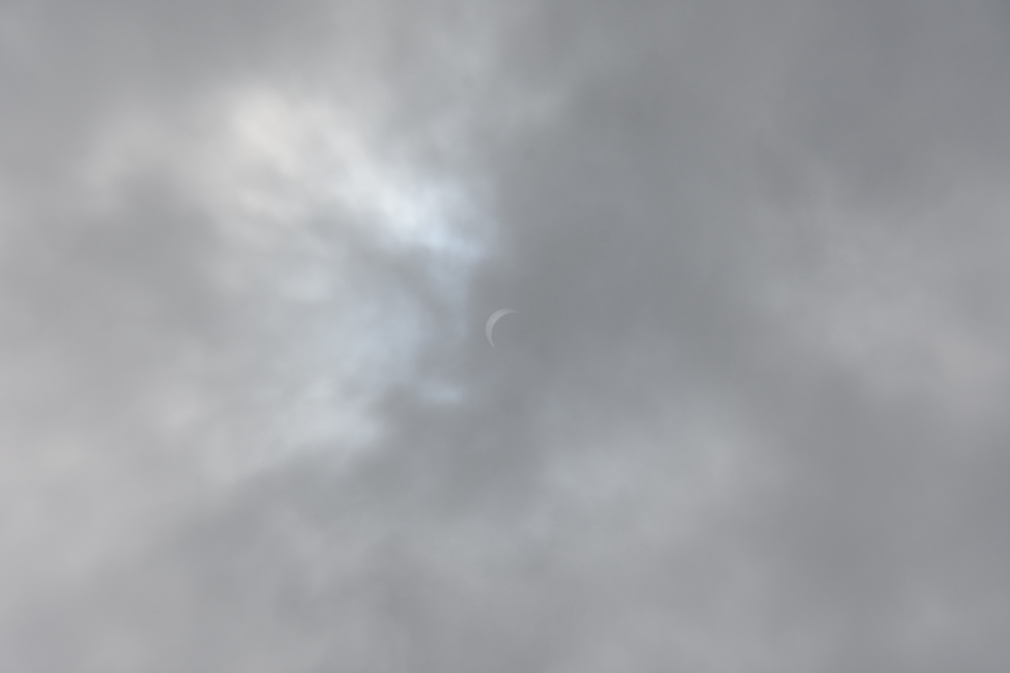 A glimpse of the sun