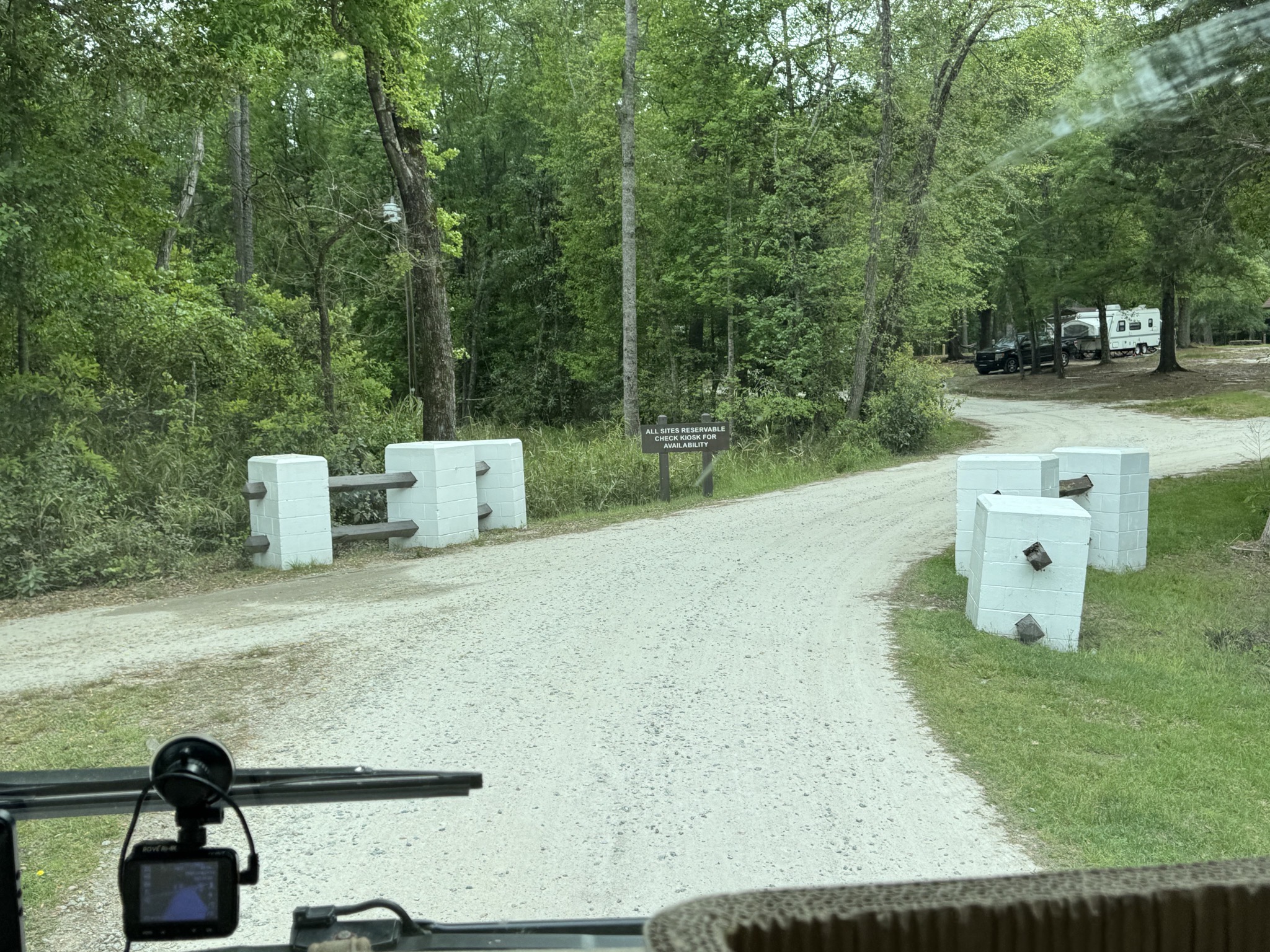 Campground entrance