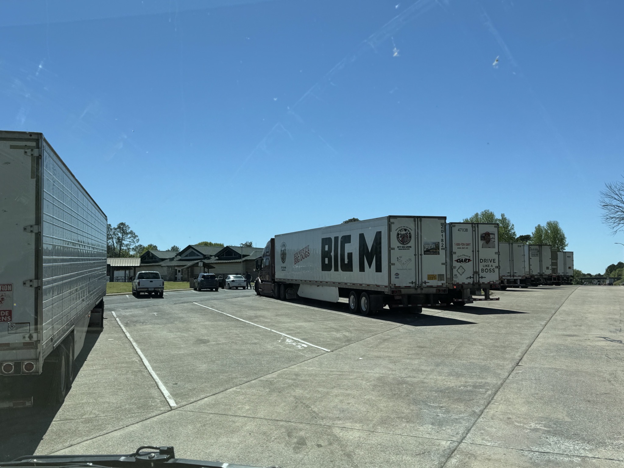 Rest area stop