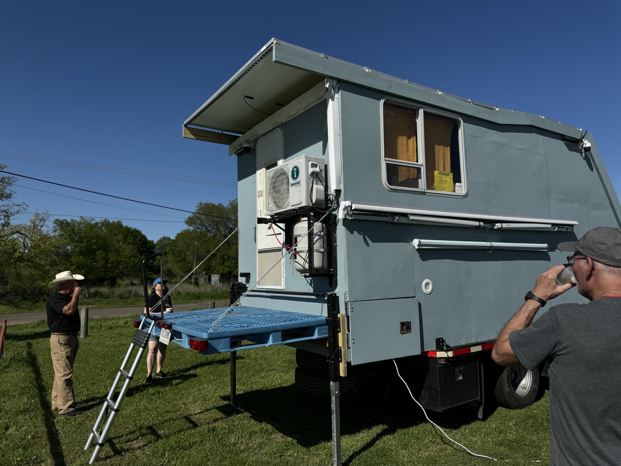 Homemade camper