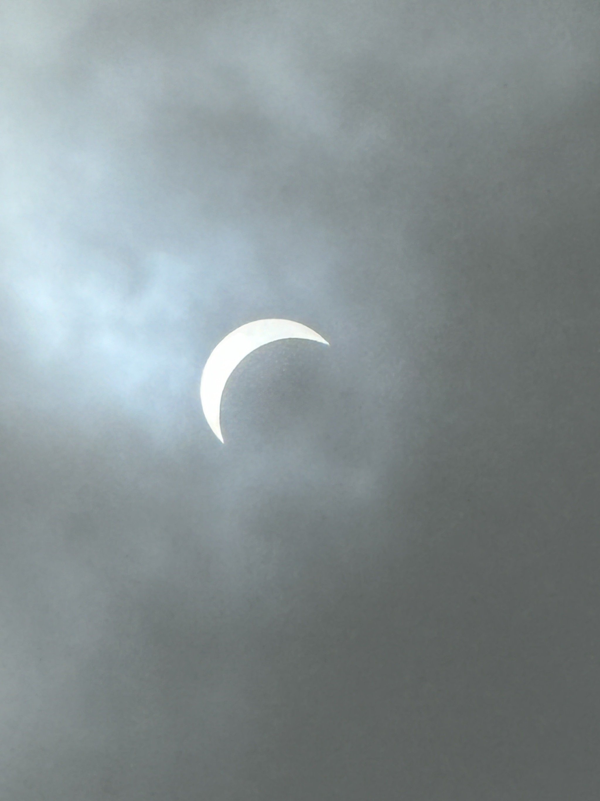 A glimpse of the sun