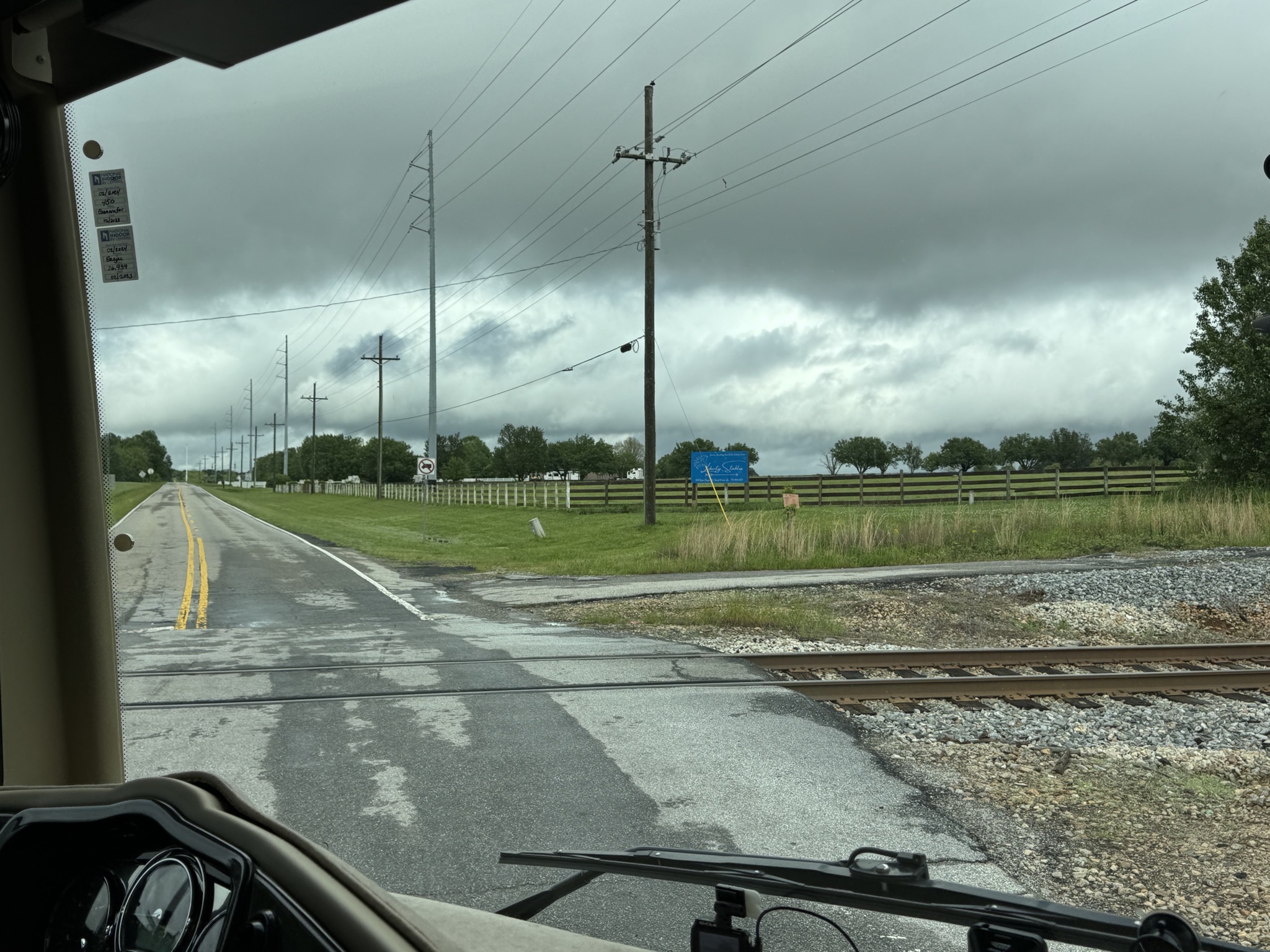 Railroad crossing