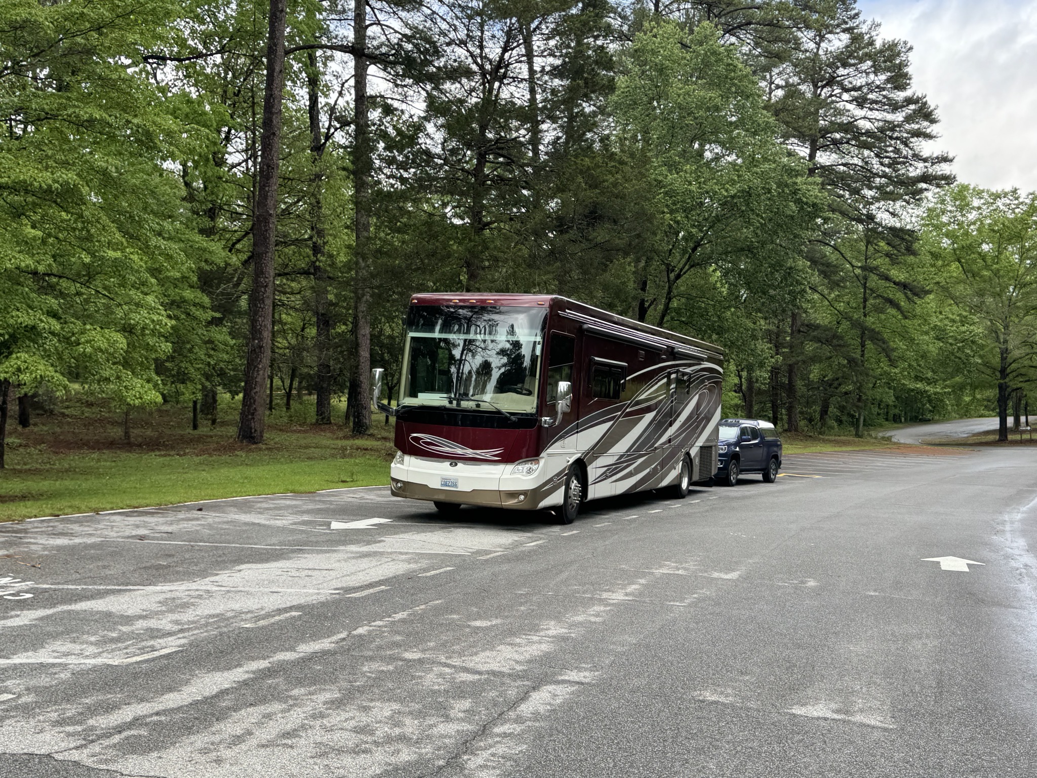 RV check-in area