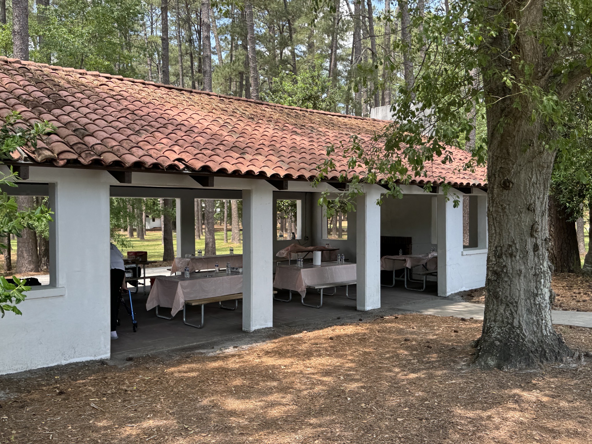 Nice picnic shelter