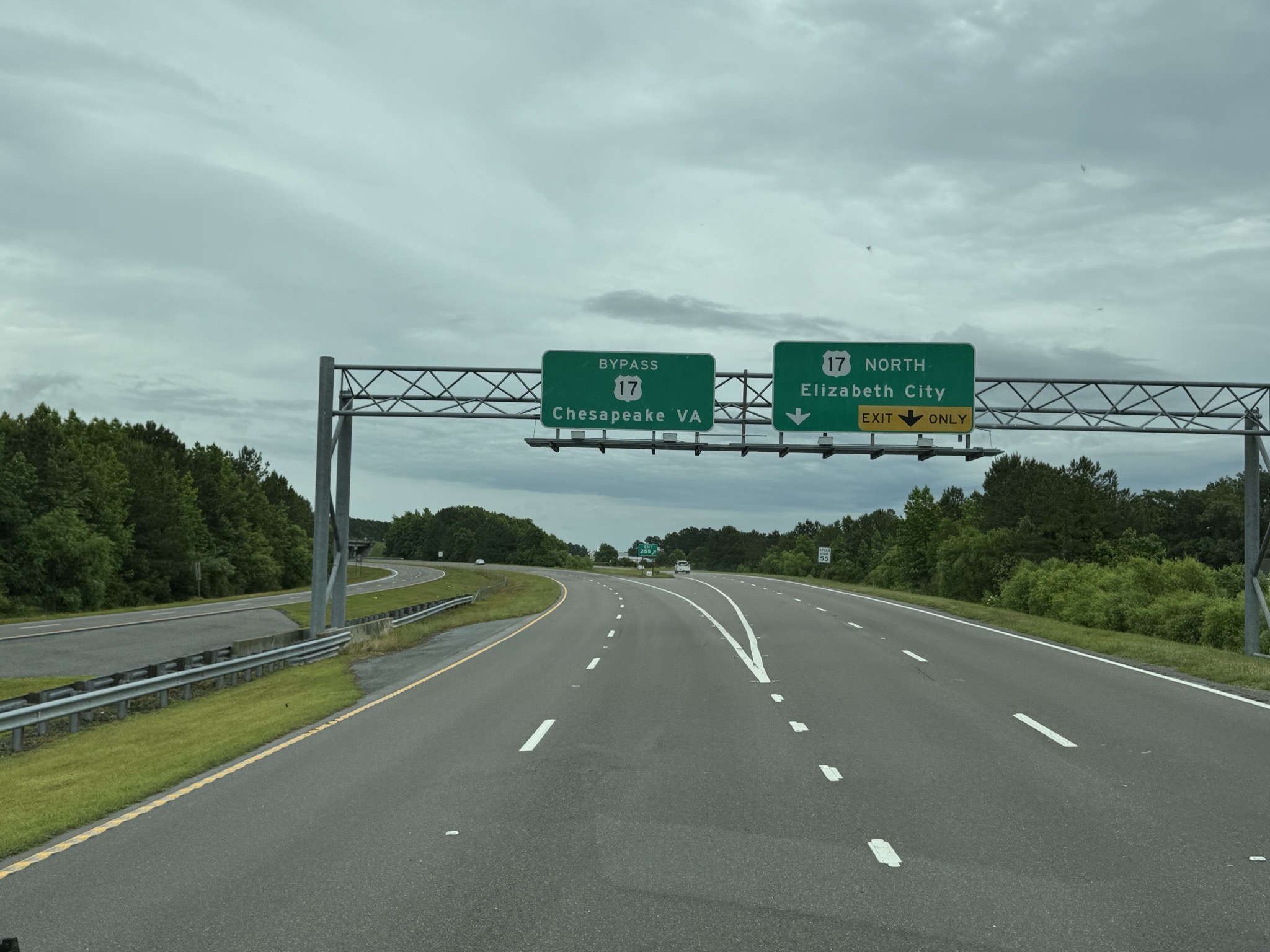 Exit to Chesapeake