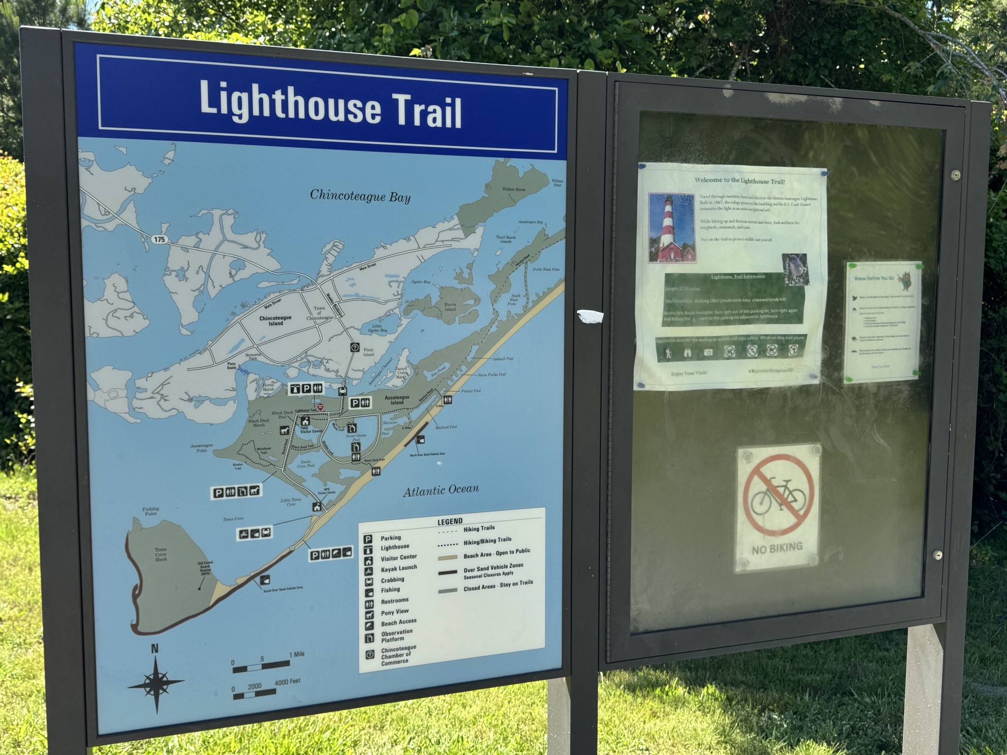 Lighthouse trail