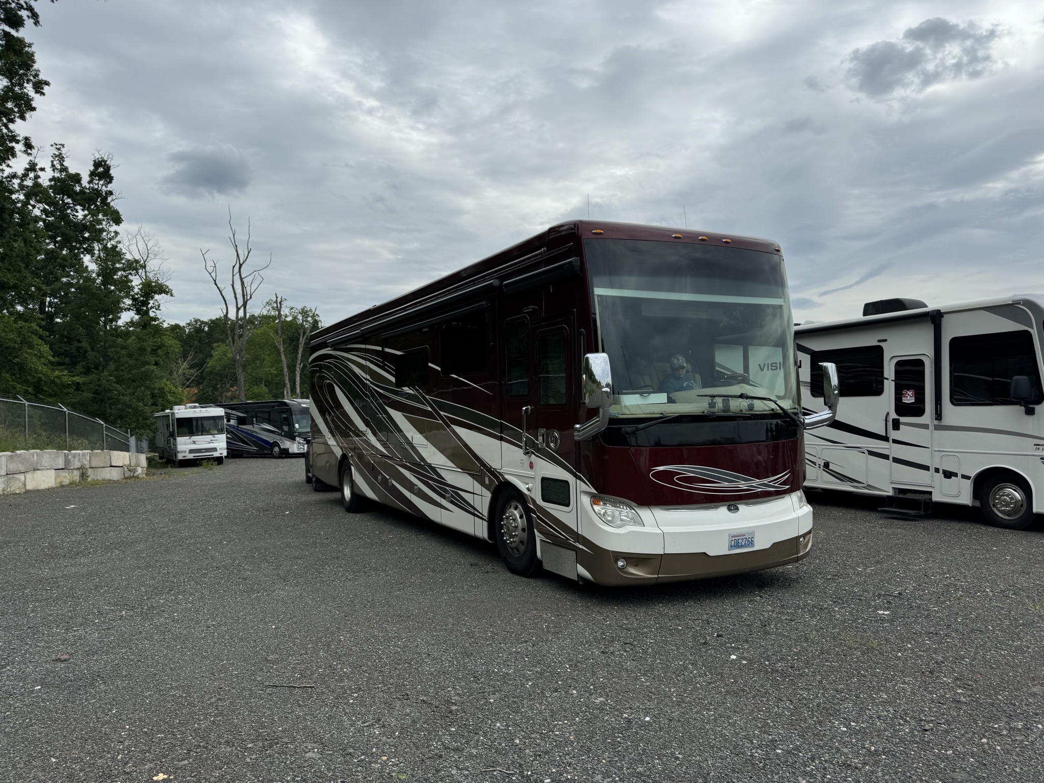 Parked for the night