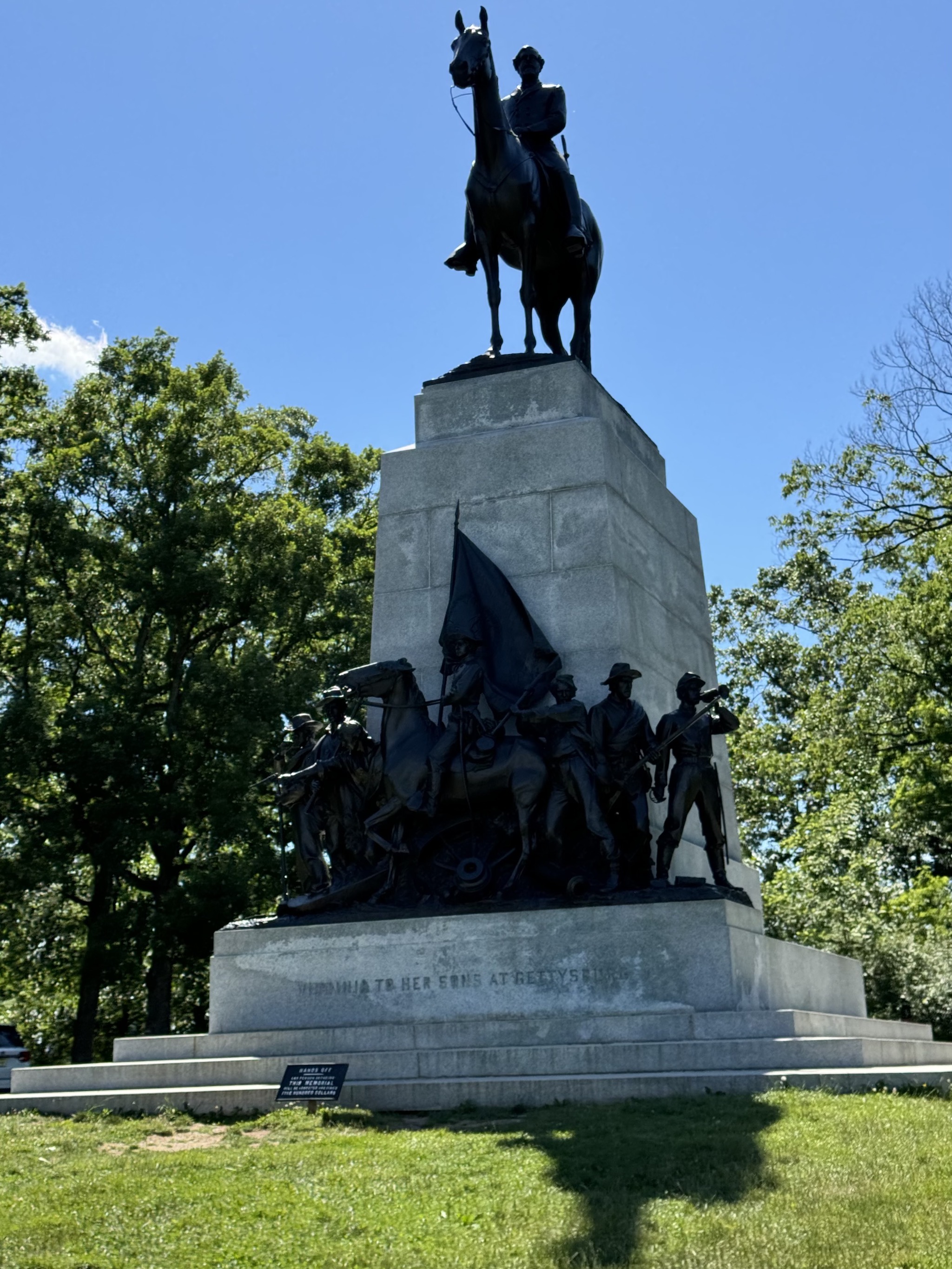 Battlefield monument