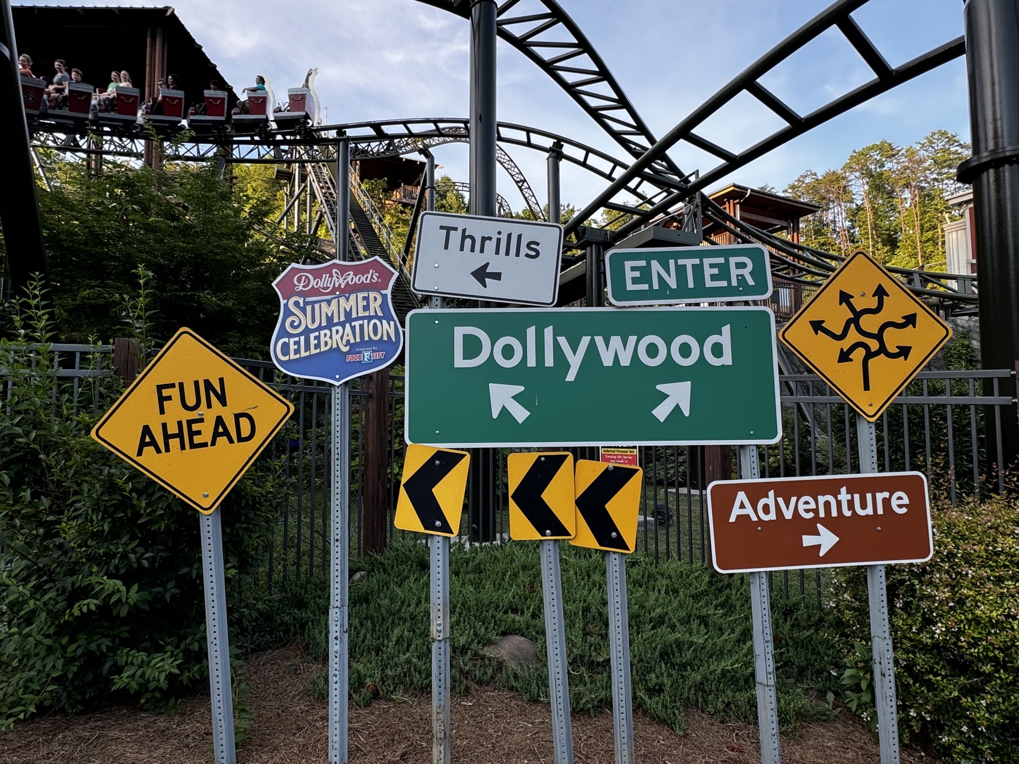 Signs and rides