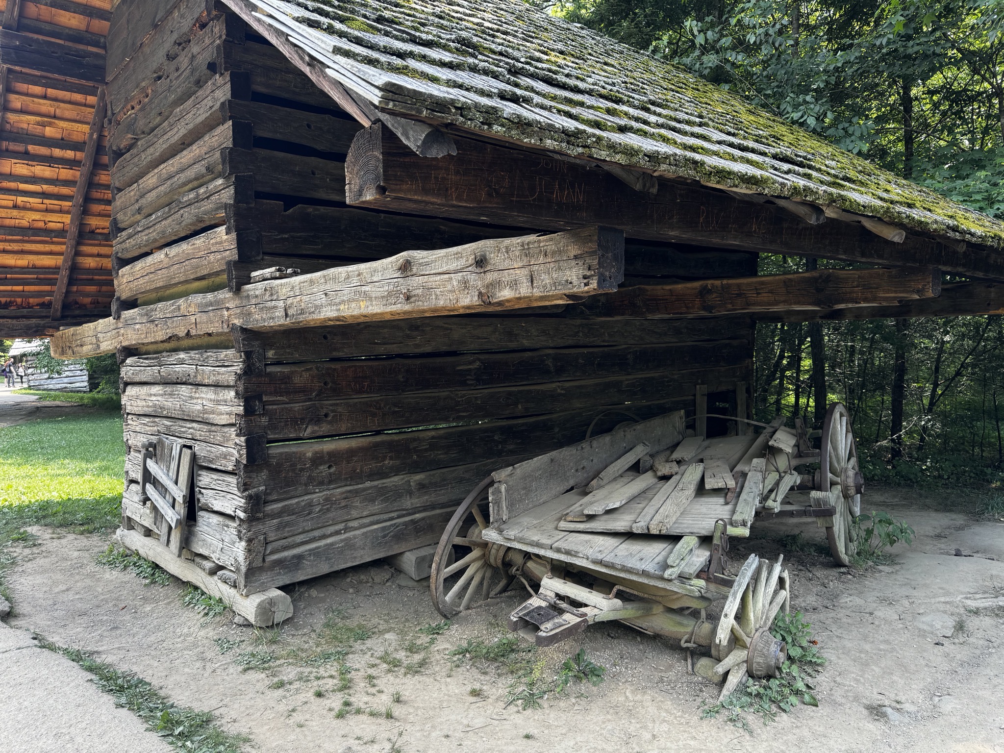Old farm buildings