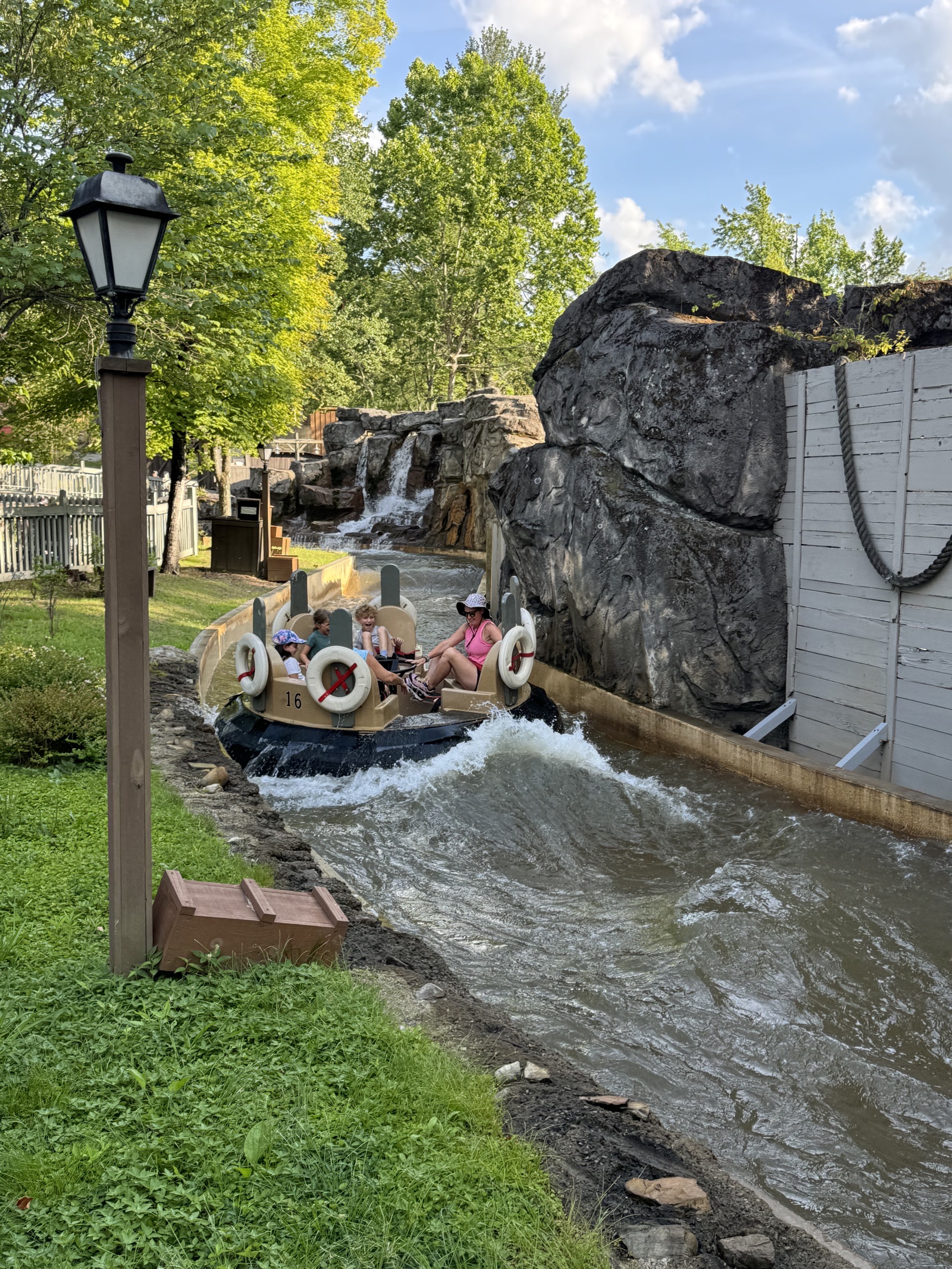 Rapids ride