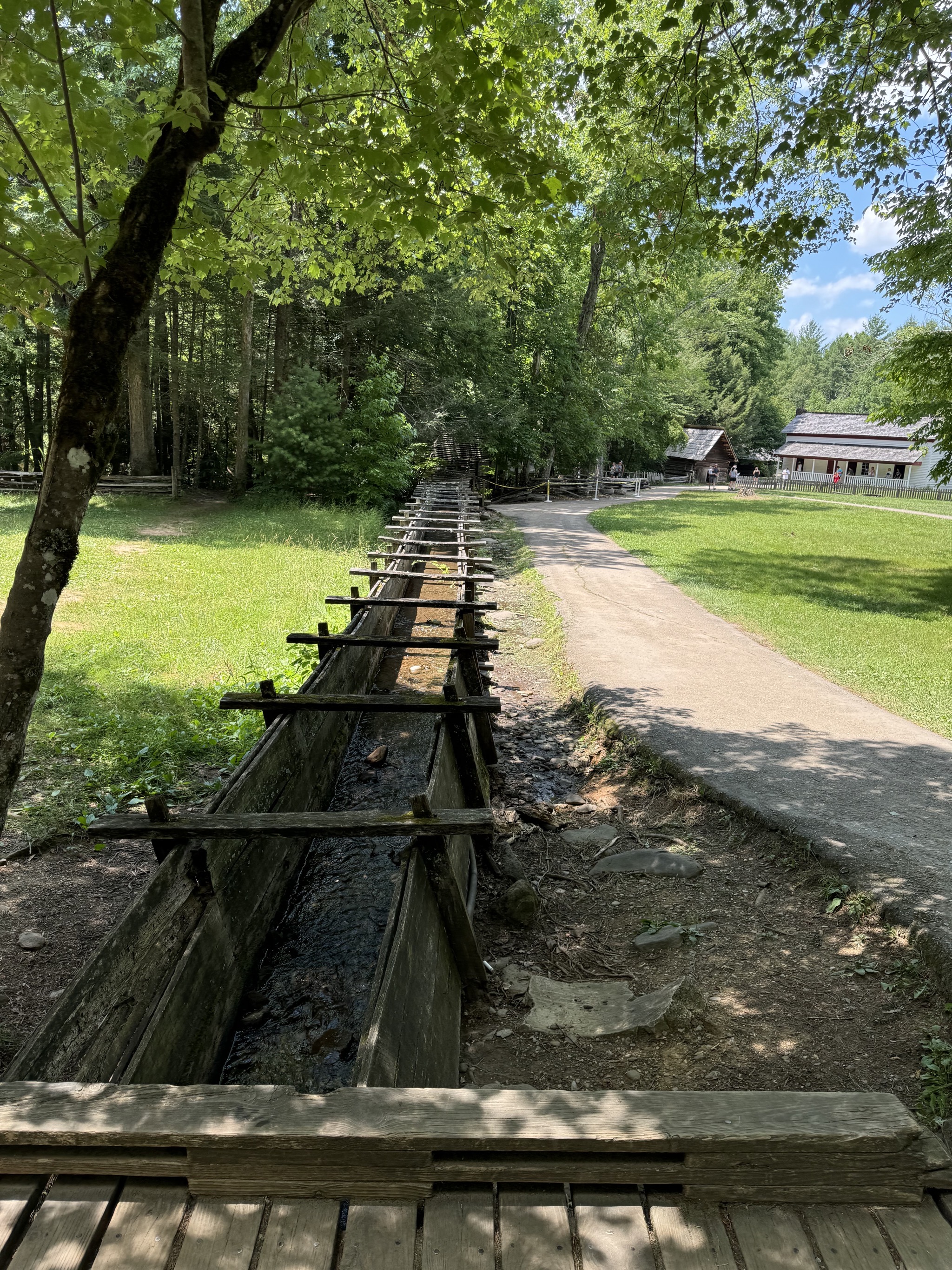 Old farm buildings