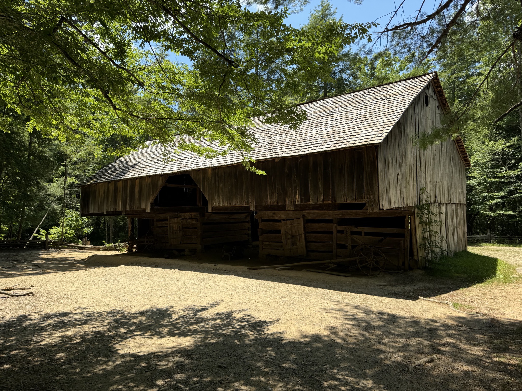 Old farm buildings