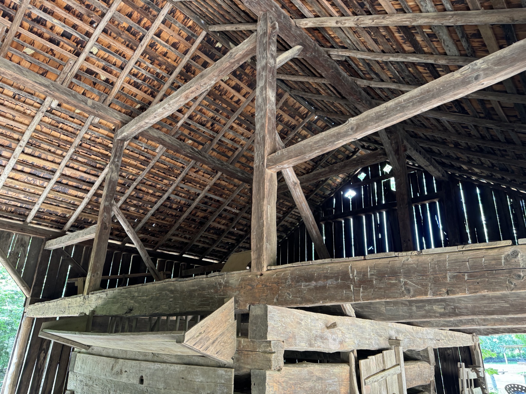 Old farm buildings